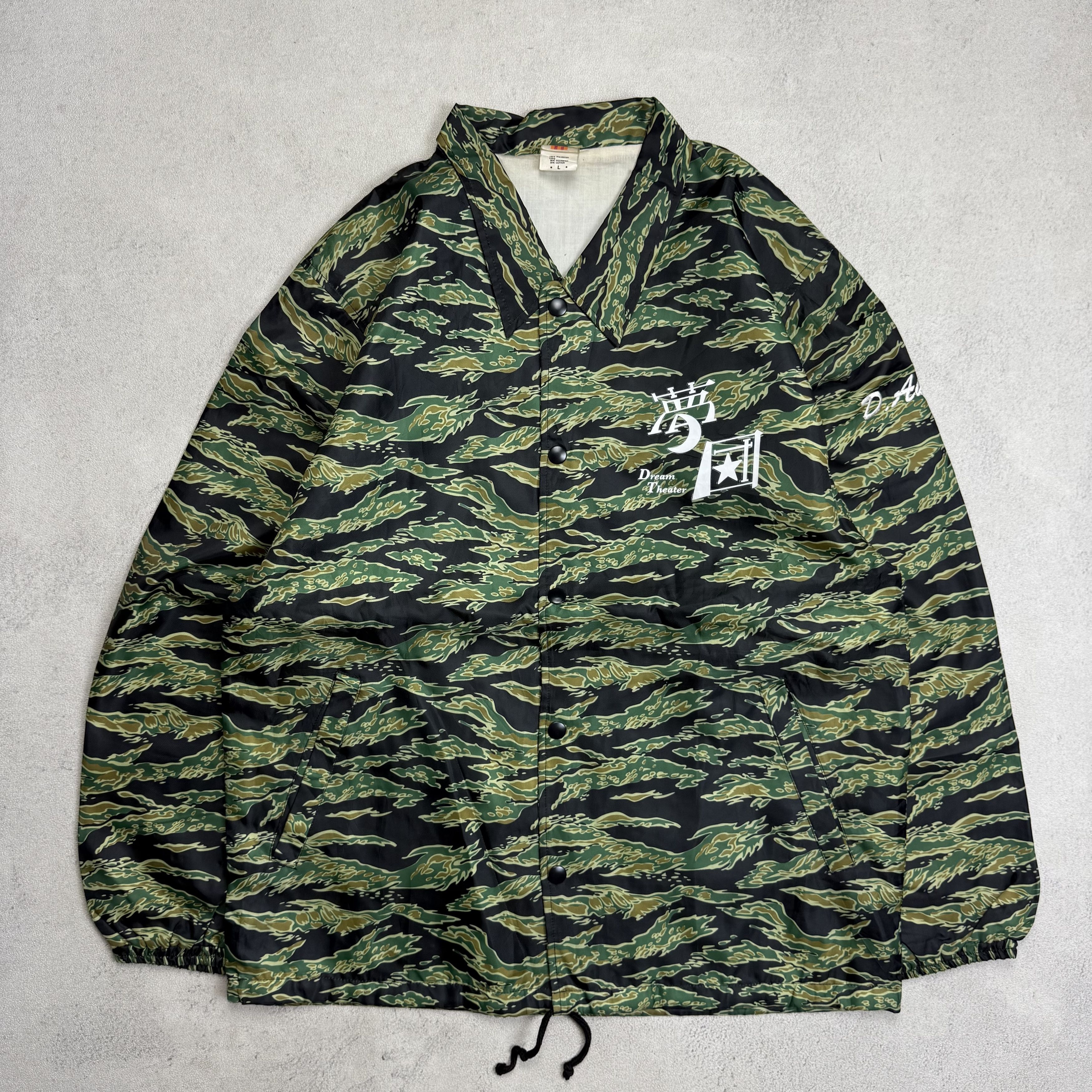 Japanese Brand Japanese Brand Camo Tiger Stripe Coach Jacket Size US L / EU 52-54 / 3 - 1 Thumbnail