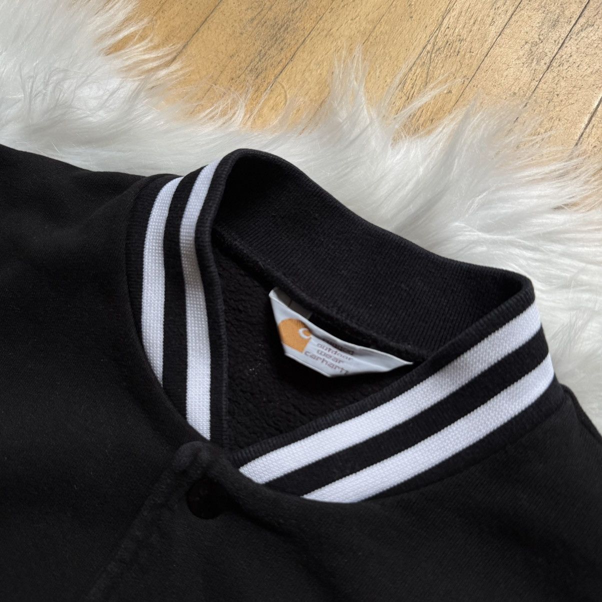 Carhartt 📌 Vintage Carhartt 00s W Cup Big Logo Bomber Jacket Size US M / EU 48-50 / 2 - 5 Thumbnail