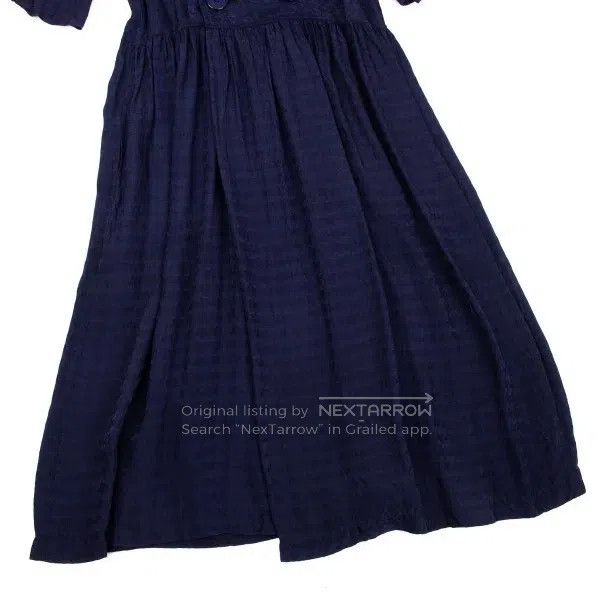 Comme des Garcons Comme Des Garcons Navy Retro Double Breasted Design Dress Size M / US 6-8 / IT 42-44 - 7 Thumbnail