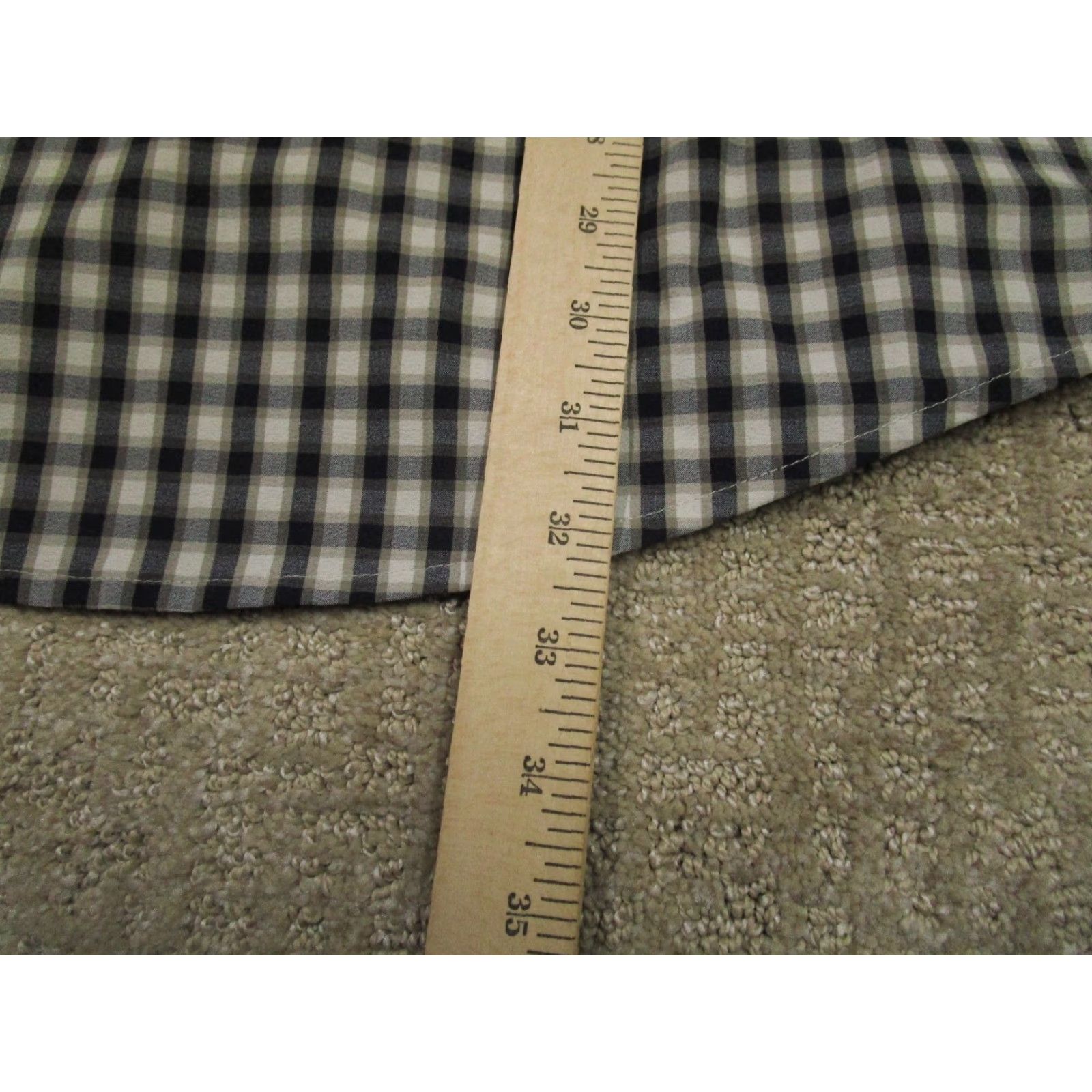 Mizzen+Main VINTAGE Mizzen+Main Shirt Men XLT White Plaid Leeward Long Sleeve Slim Fit Button-Up Casual Modern Classic Mens Size US XL / EU 56 / 4 - 6 Thumbnail