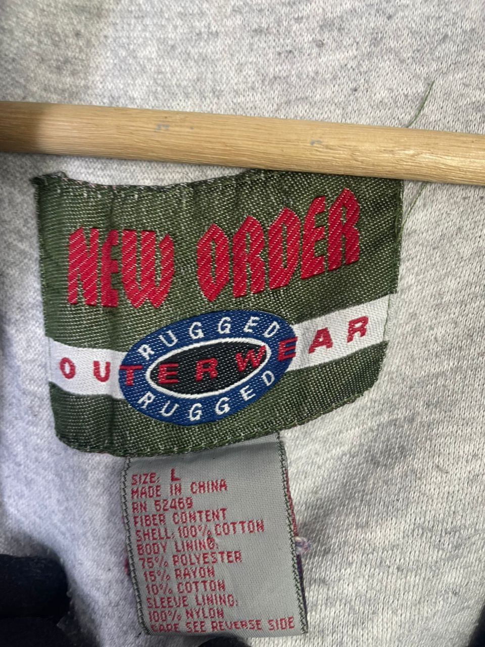 Other New Order Denim Jacket Size US L / EU 52-54 / 3 - 3 Thumbnail
