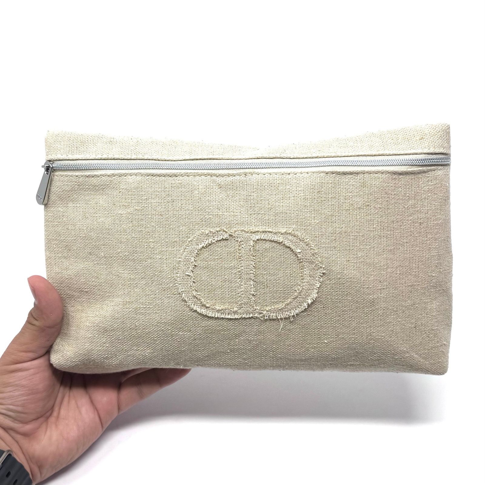 Dior Dior Canvas Zipper Pouch Size ONE SIZE - 9 Thumbnail