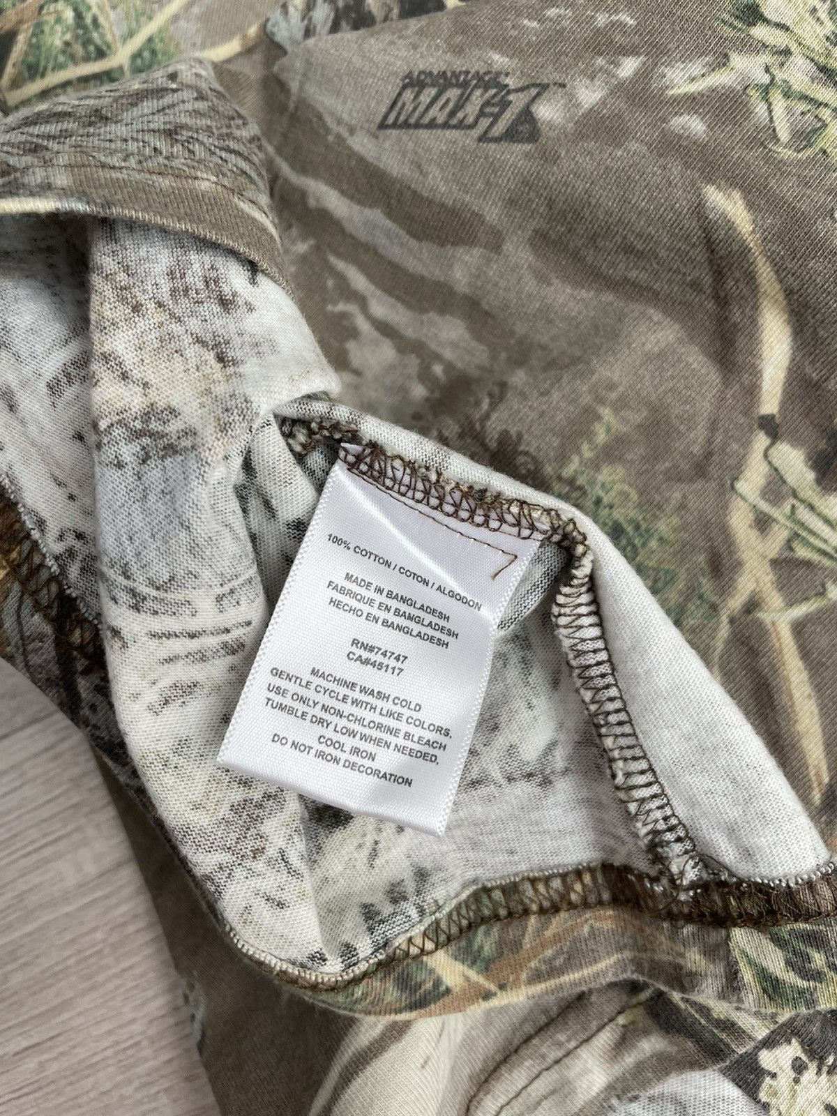 Mossy Oaks × Realtree Vintage Camo RealTree Tee With pocket Like Supreme Keef Y2k Size US M / EU 48-50 / 2 - 9 Thumbnail