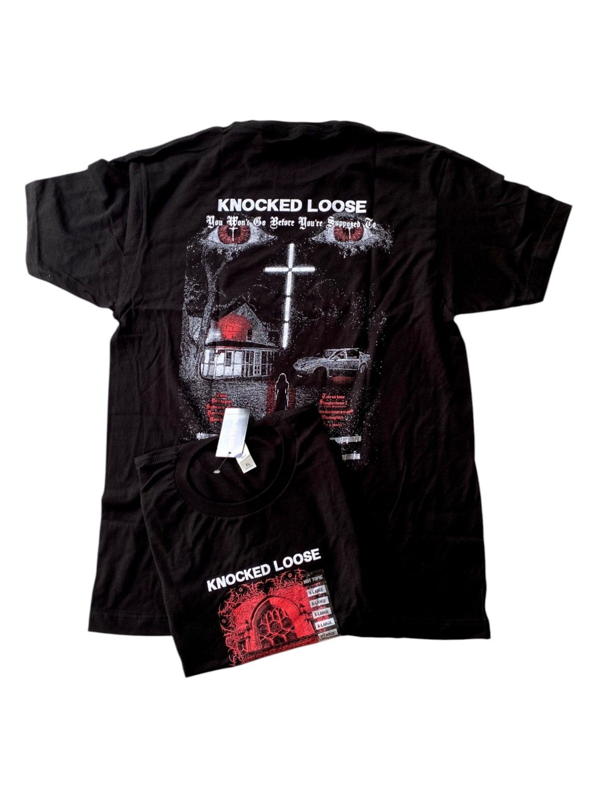 Band Tees KNOCKED LOOSE “YOU WONT GO BEFORE SUPPOSED TO” Size US L / EU 52-54 / 3 - 4 Thumbnail