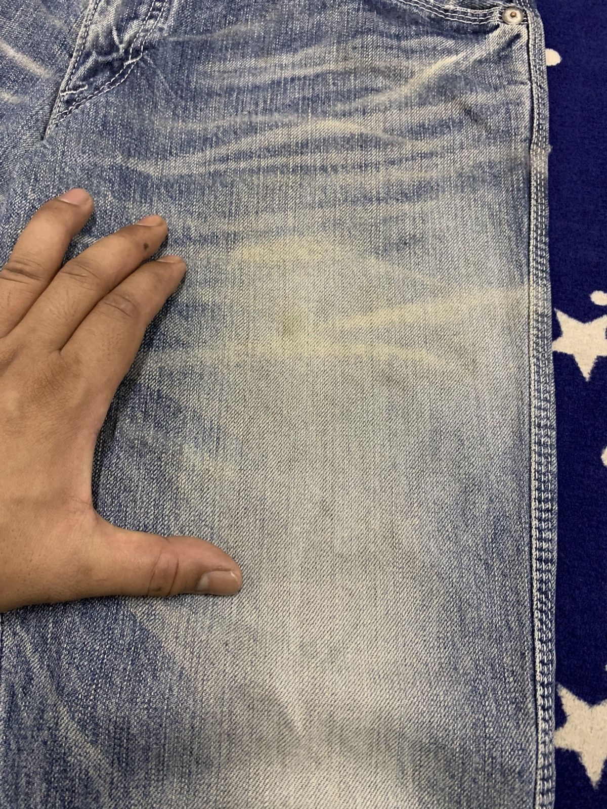 Japanese Brand Blue Way Garments Japan Vintage Denim Jeans Size US 33 - 6 Thumbnail