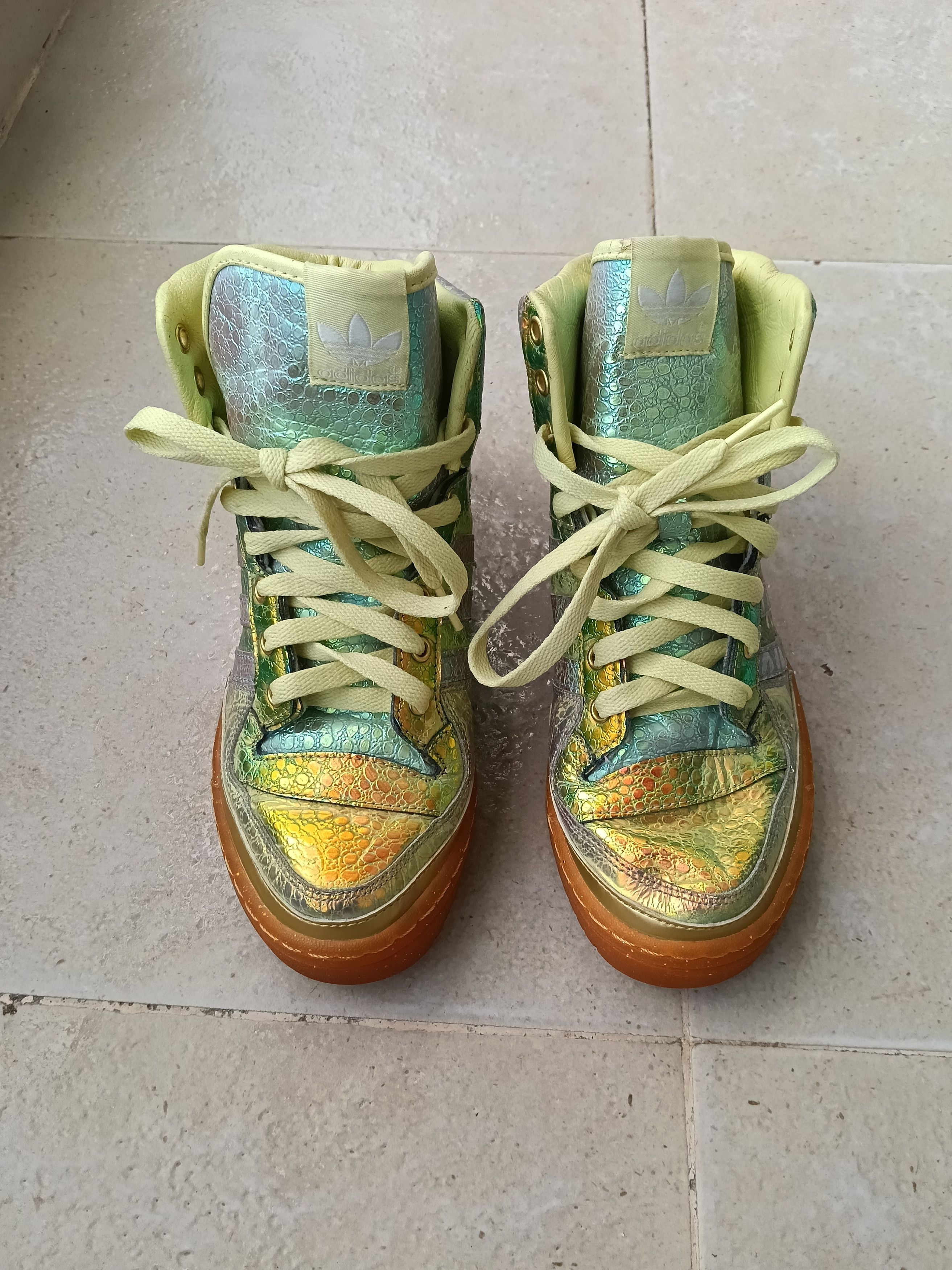 Adidas JS foil Jeremy Scott