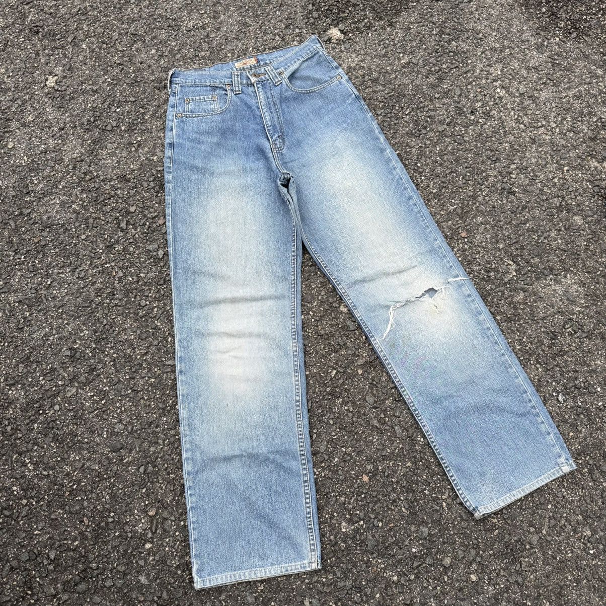 Levi's Vintage Clothing VINTAGE LEVI'S STRAUS FADED RIPPEP DENIM JEAN PANTS Size US 32 / EU 48 - 3 Thumbnail