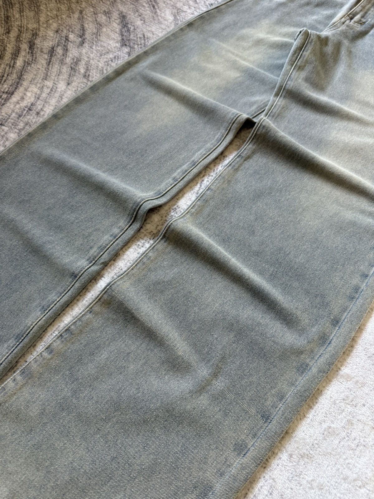 Alexander Wang Alexander Wang Trompe L’oeil Collar Waist Baggy Loose Jeans Size US 27 - 9 Thumbnail