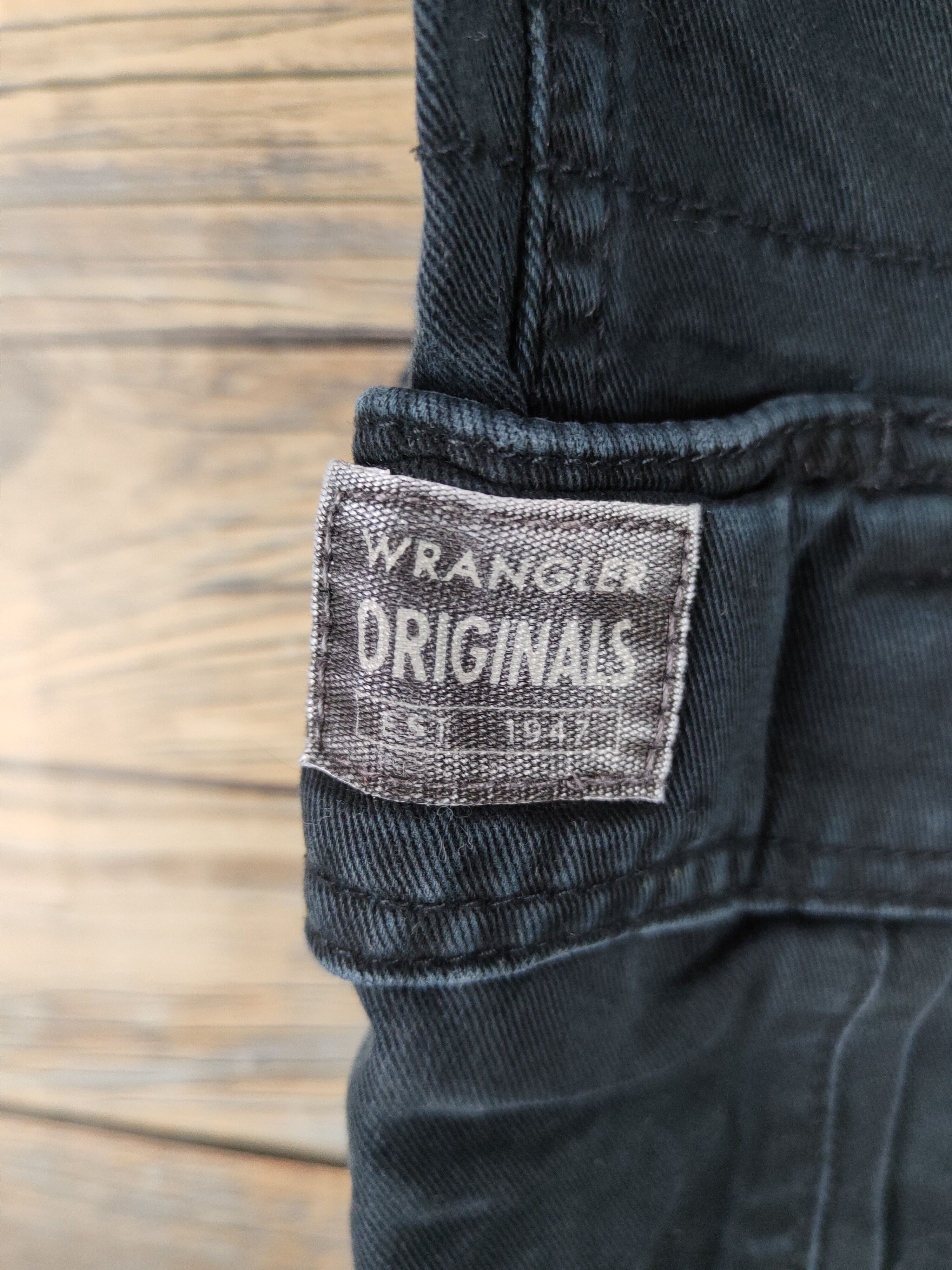 Japanese Brand DL Wrangler Black Multipocket Tactical Cargo Pants #948 Size US 31 - 3 Thumbnail