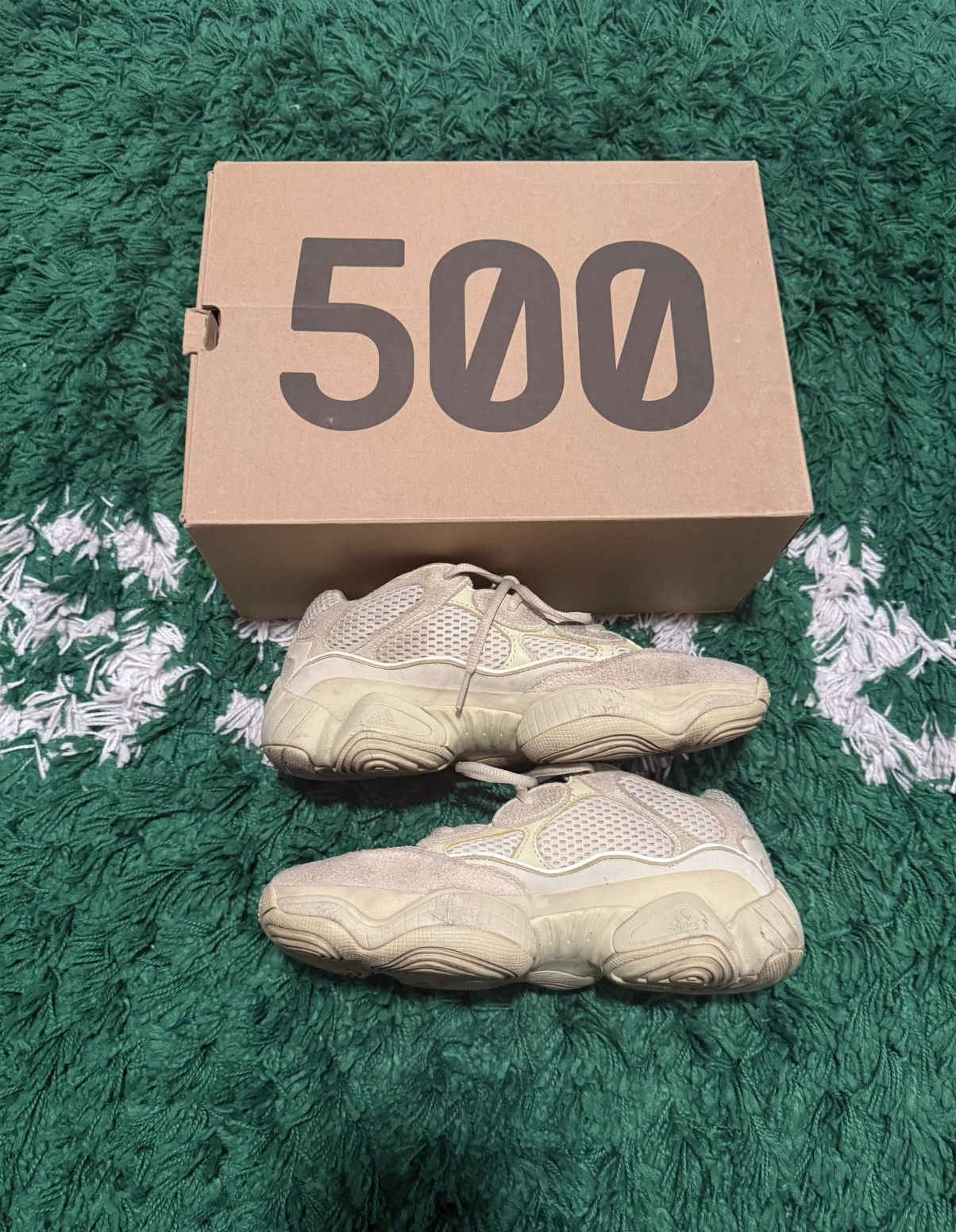 Yeezy YEEZY 500 SUPER MOON YELLOW Size US 7 / EU 40 - 1 Thumbnail
