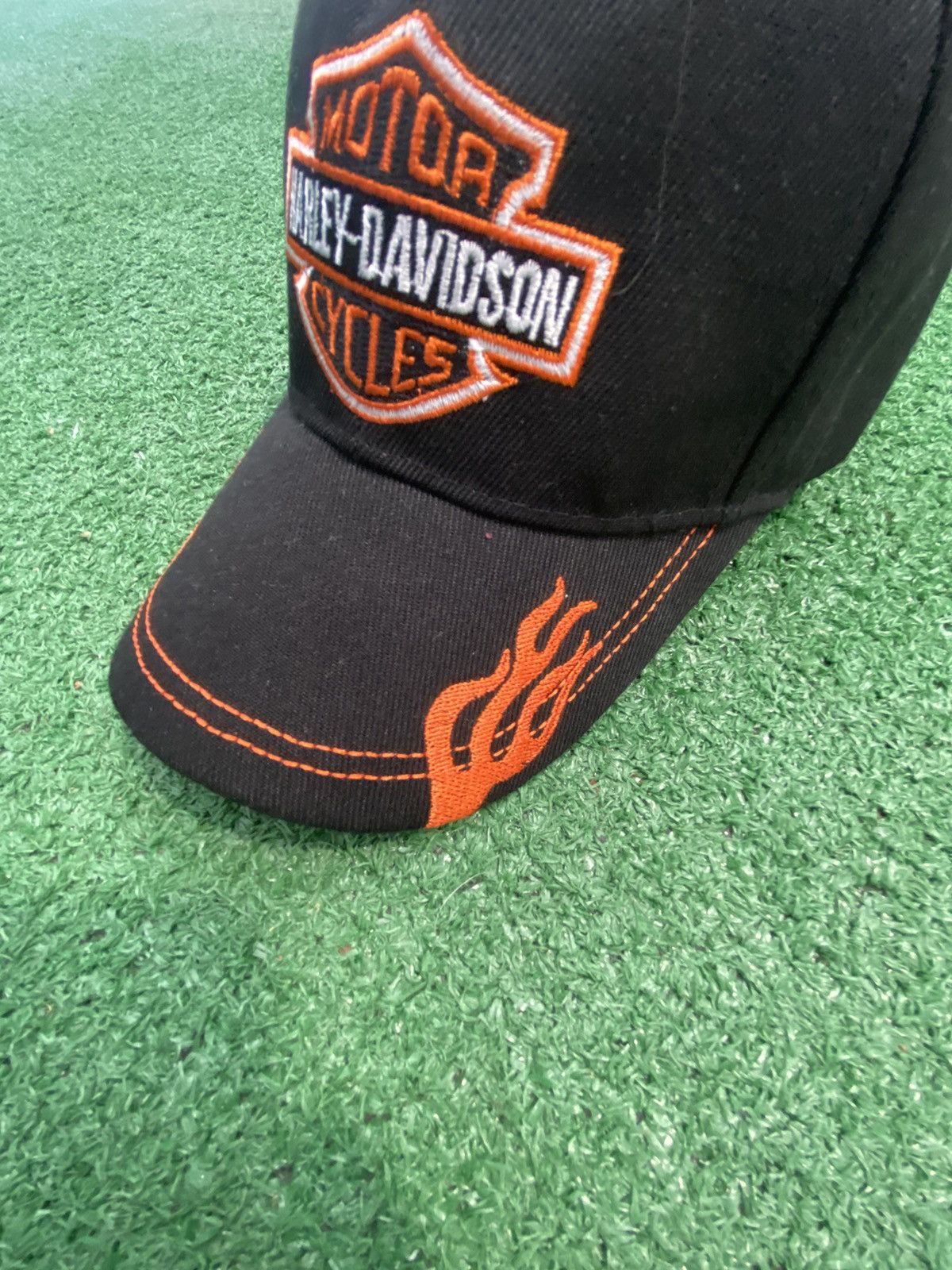 Vintage Harley davidson cap hat vintage Size ONE SIZE - 3 Thumbnail