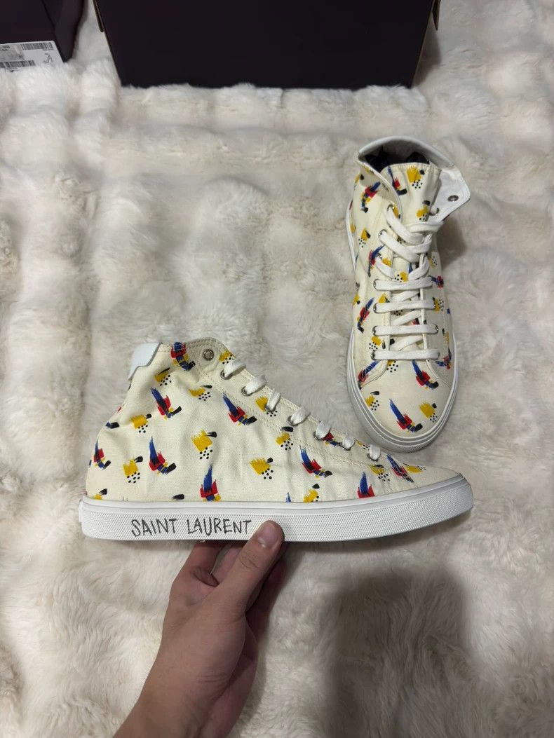 Saint Laurent Paris Saint Laurent Paris Oil painting leisure shoes Size US 10 / EU 43 - 5 Thumbnail