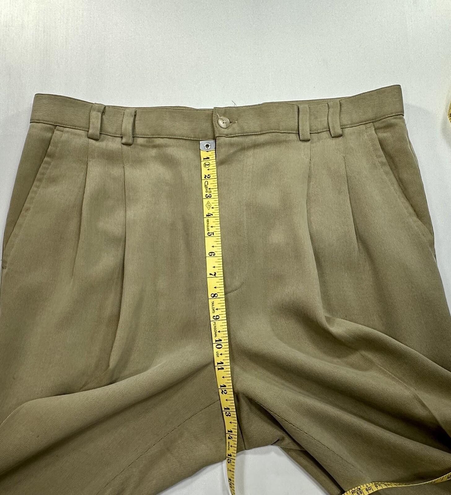 Tori Richard Tori Richard Soft Breathable Dress Pants Brown Mens 36/28 Size US 36 / EU 52 - 4 Thumbnail