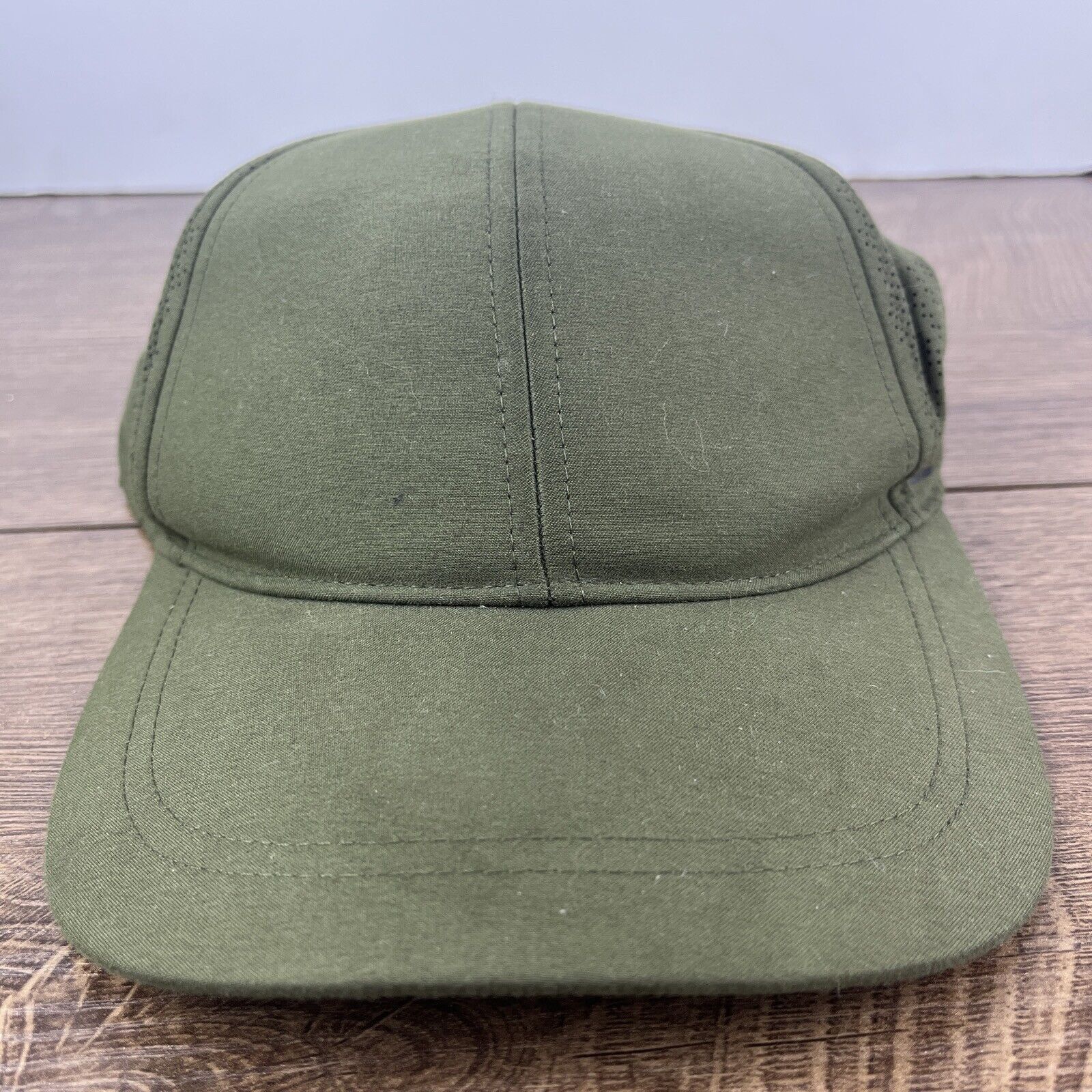 Other Plain Green Baseball Cap Baseball Green Hat Adjustable Adult Size ONE SIZE - 3 Thumbnail