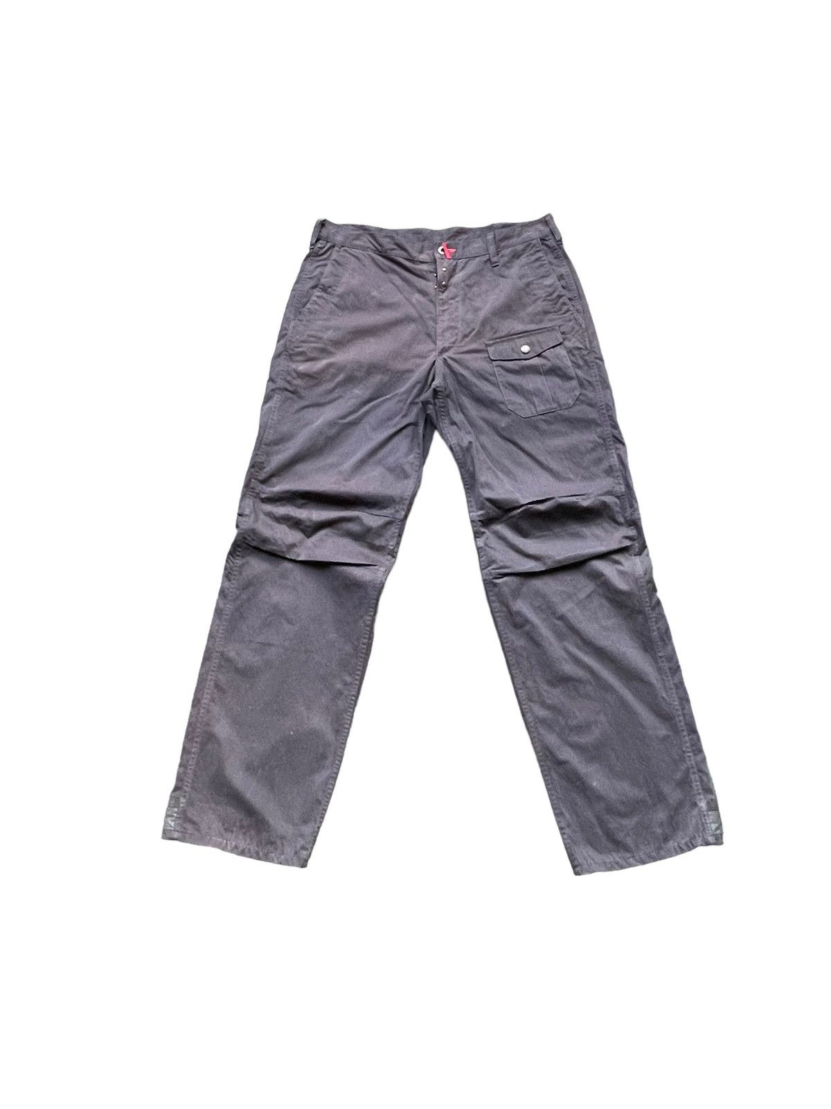 image of Karl Helmut Pink Label Type Ph5 Faded Trouser in Black, Men's (Size 34)