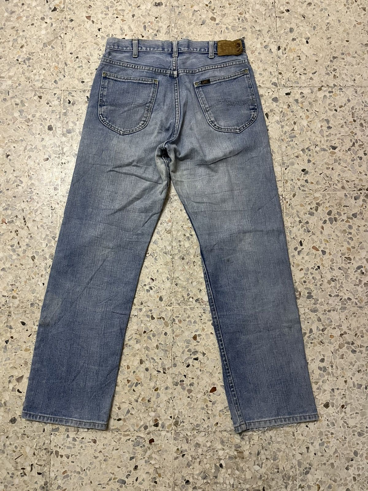 Lee Vintage 70s LEE Rider scovill zipper distressed denim Size US 32 / EU 48 - 2 Thumbnail