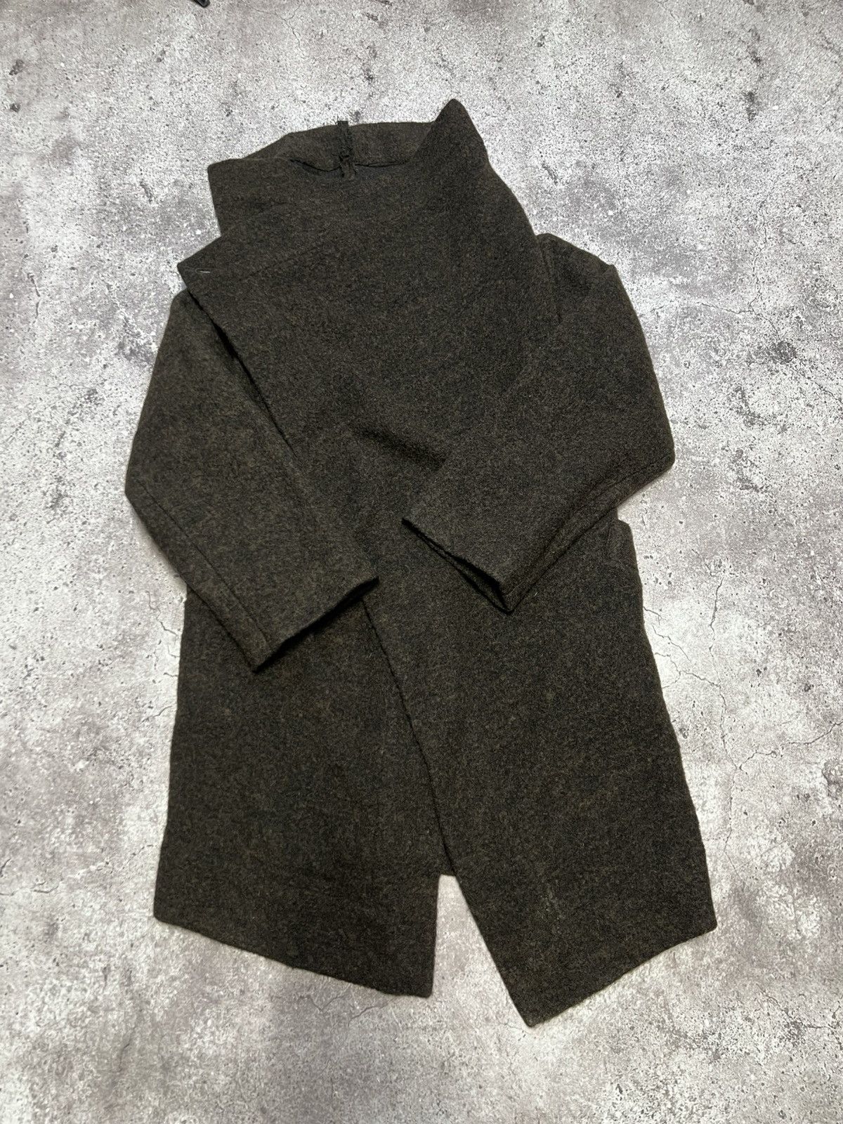 Vivienne Westwood Vivienne Westwood Asymmetric Wool Coat Poncho Jacket Size M / US 6-8 / IT 42-44 - 1 Thumbnail