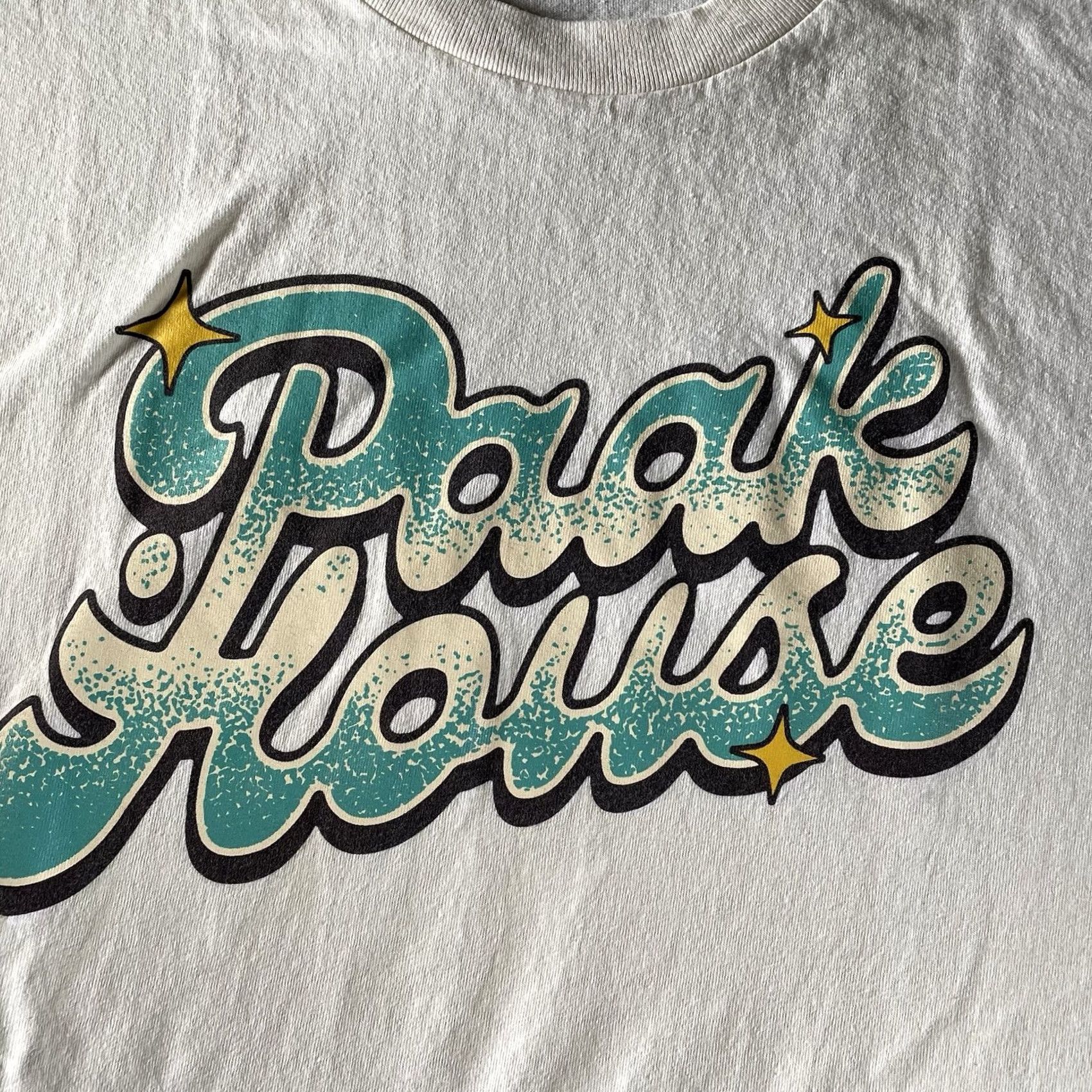 JW Anderson Anderson Paak Shirt Men’s 2XL Paak House Festival Concert Graphic Silk Sonic T-Shirt Crew Neck Cream Mens 2XL Size US XXL / EU 58 / 5 - 2 Thumbnail