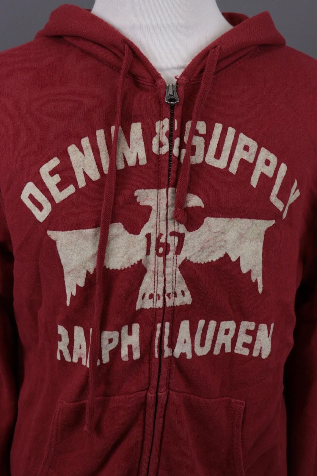Denim & Supply Ralph Lauren Denim & Supply Ralph Lauren Logo Hoodie Sweater Size L Size US L / EU 52-54 / 3 - 4 Thumbnail