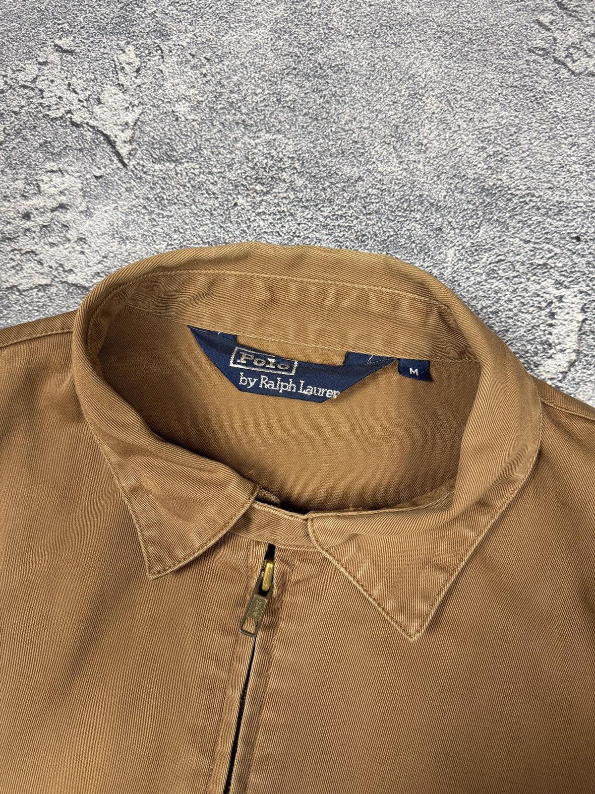 Polo Ralph Lauren 90s Vintage Polo Ralph Lauren Brown Bomber Jacket Size US M / EU 48-50 / 2 - 7 Thumbnail