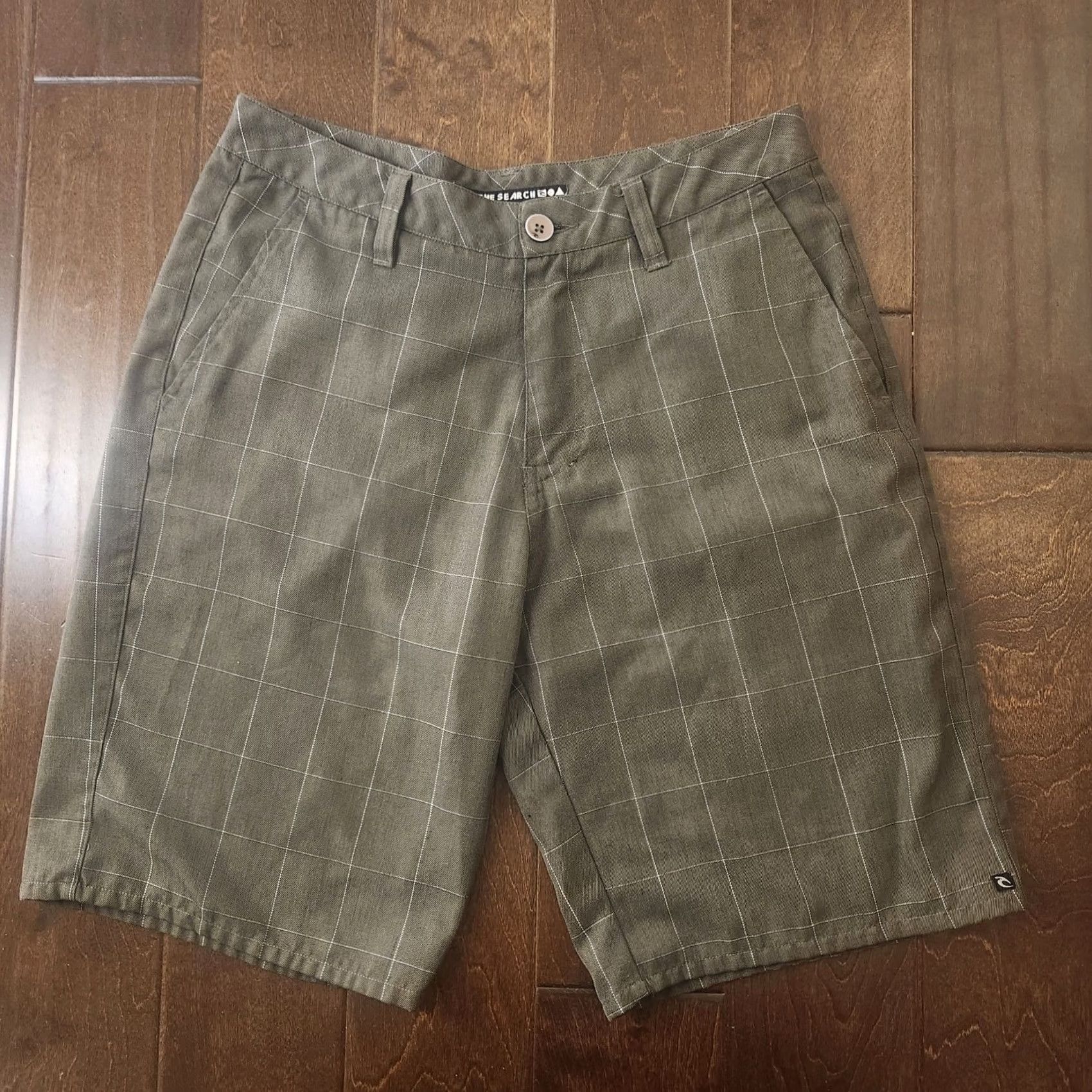 Rip Curl Rip Curl Shorts Mens 32 Plaid Flat Front Casual Chino Surf Gray Regular Mens Size US 32 / EU 48 - 2 Thumbnail