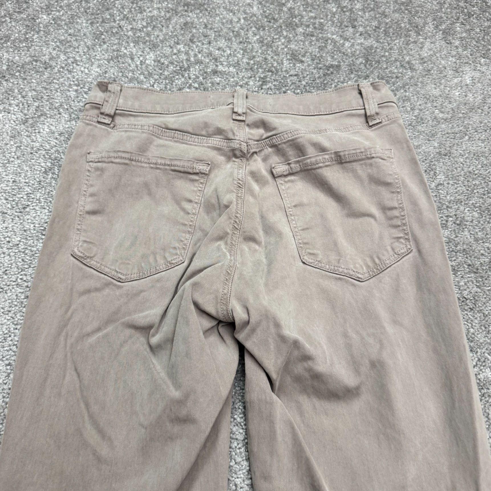 J Brand J Brand Maria High Rise Skinny Denim Jeans Women 26 Sidewalk Taupe Brown Stretch Size 26" / US 2 / IT 38 - 5 Thumbnail