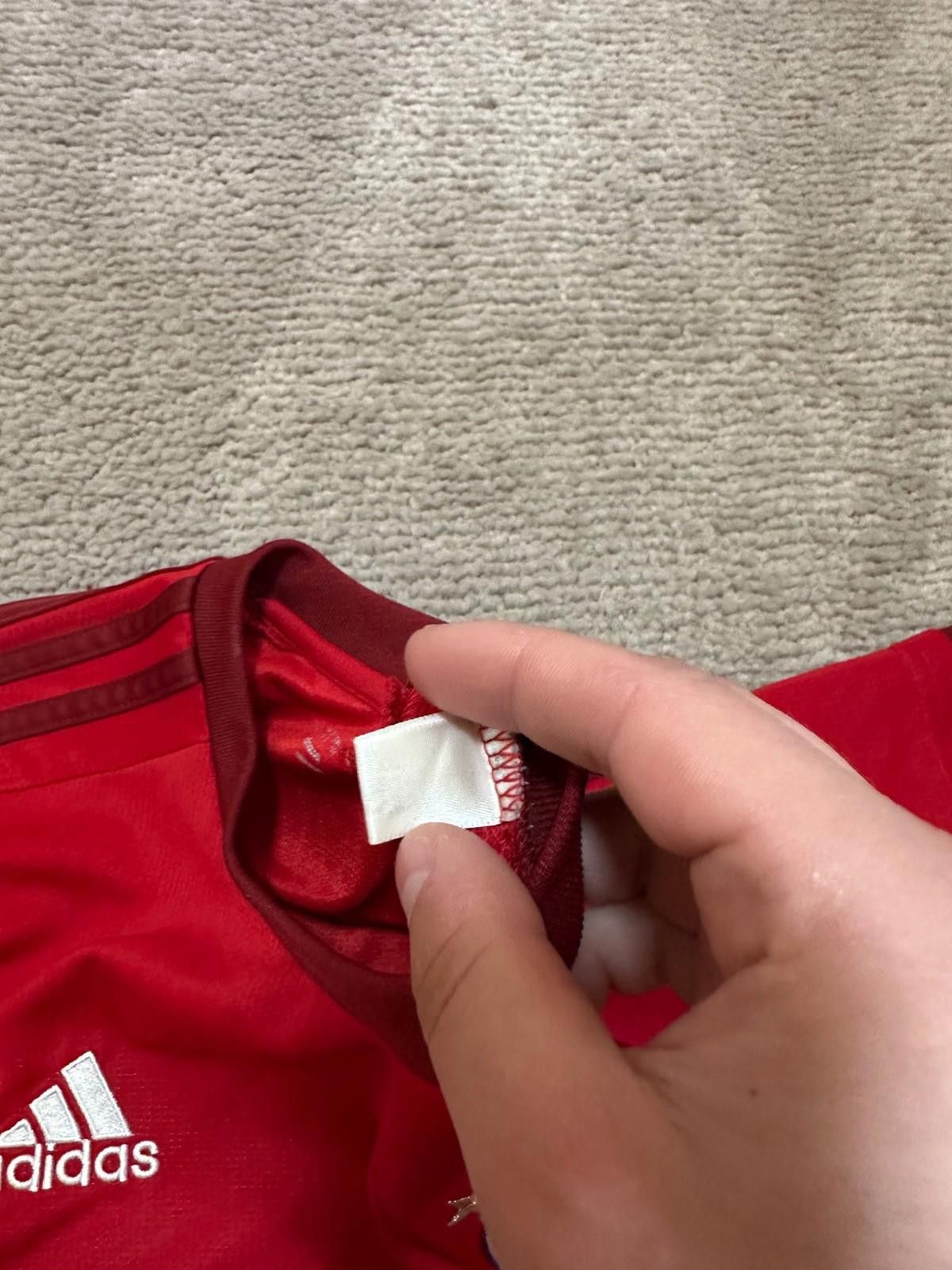 Adidas #23 VIDAL Bayern Munich 2015/16 Football Jersey Soccer Size US S / EU 44-46 / 1 - 4 Thumbnail