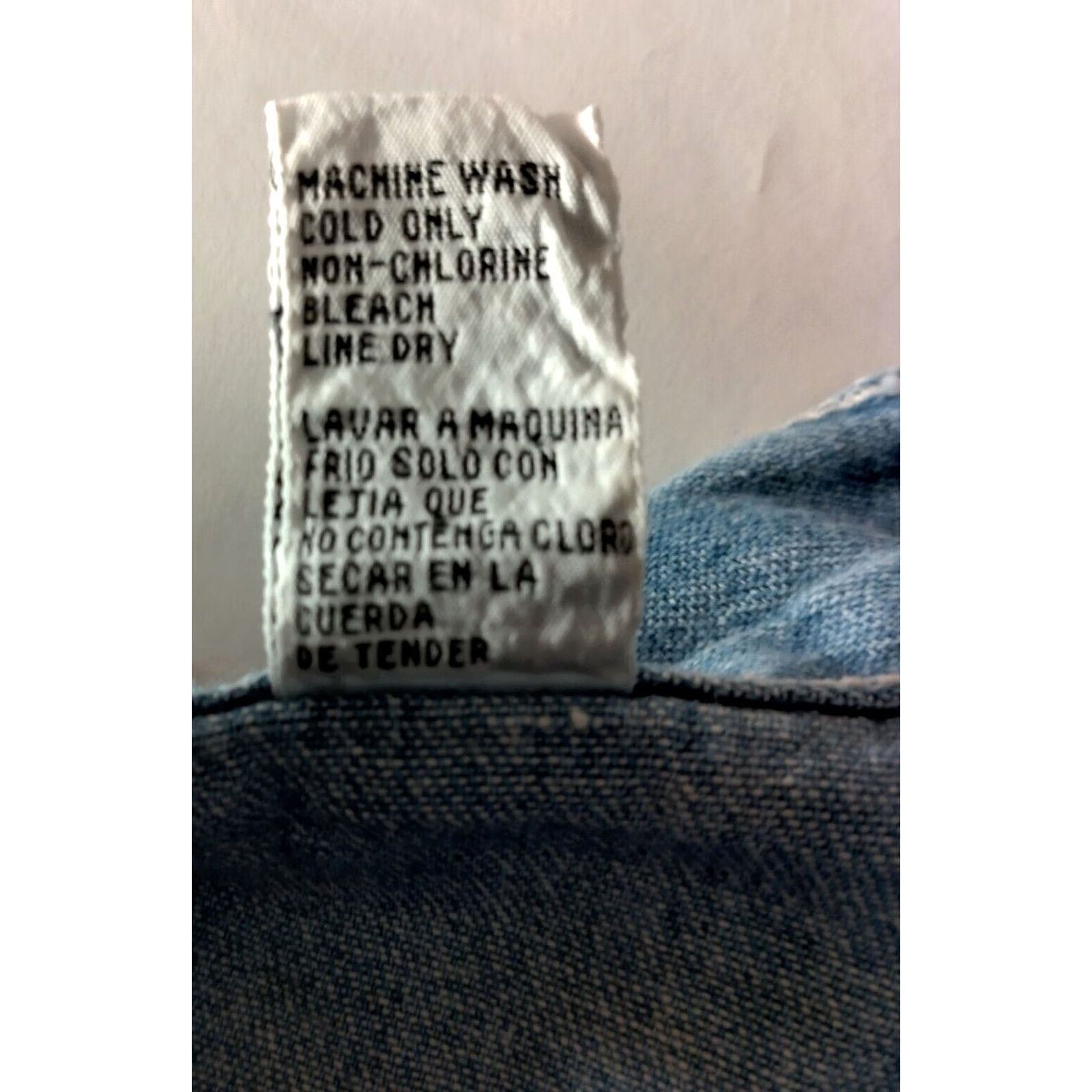 Denime Denim Republic Skirt Long Blue Chambray Button Front Vintage Modest Women L Size Size 36" / US 14 / IT 50 - 4 Thumbnail