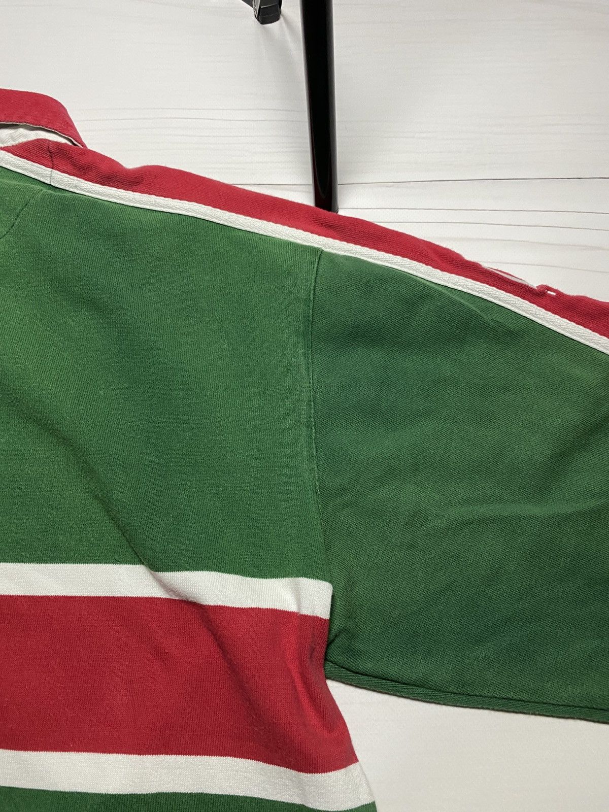 Cotton Traders Vintage Leicester Tigers 2001/02 home rugby y2k longsleeve Size US XL / EU 56 / 4 - 13 Thumbnail
