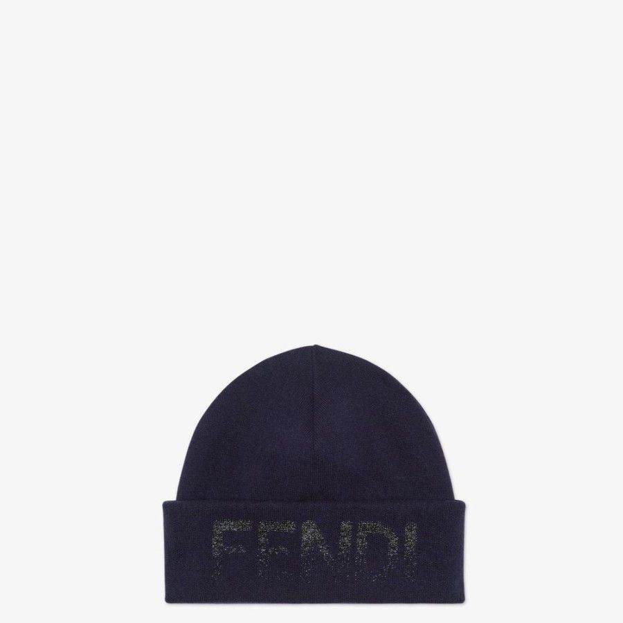 Fendi o1loc1c0824 Size: OS / Hat in Blue Size ONE SIZE - 1 Preview