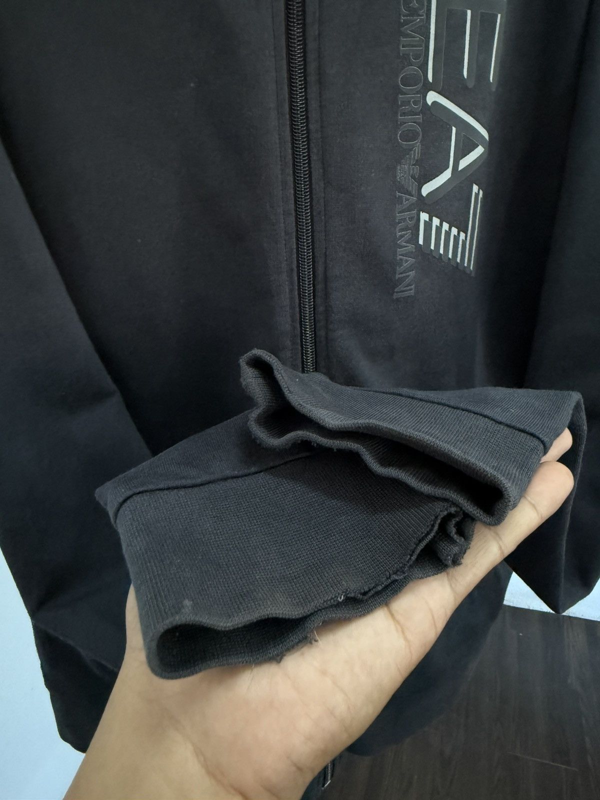 Emporio Armani 🔥 Emporio Armani full zip Sweat zipper - M Size US S / EU 44-46 / 1 - 5 Thumbnail