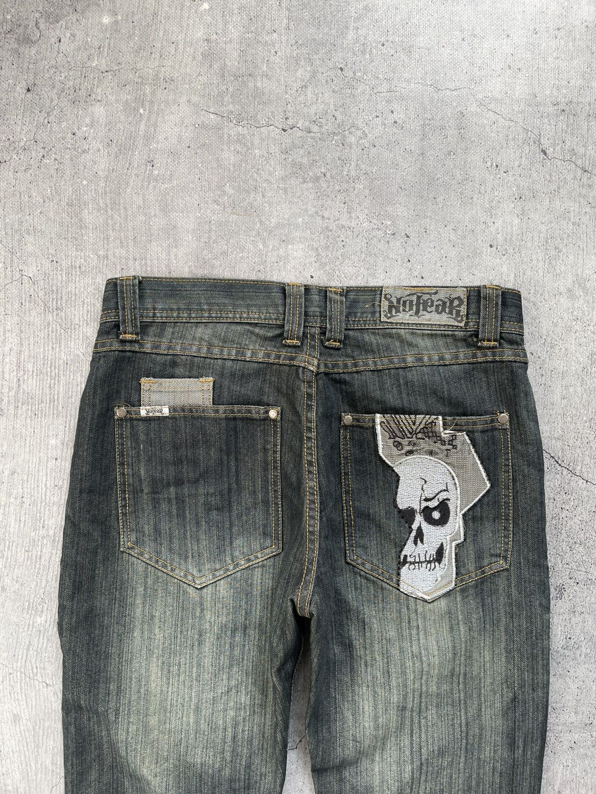 No Fear Vintage Baggy Jeans No Fear Hype Style Size 32 Size US 32 / EU 48 - 2 Thumbnail