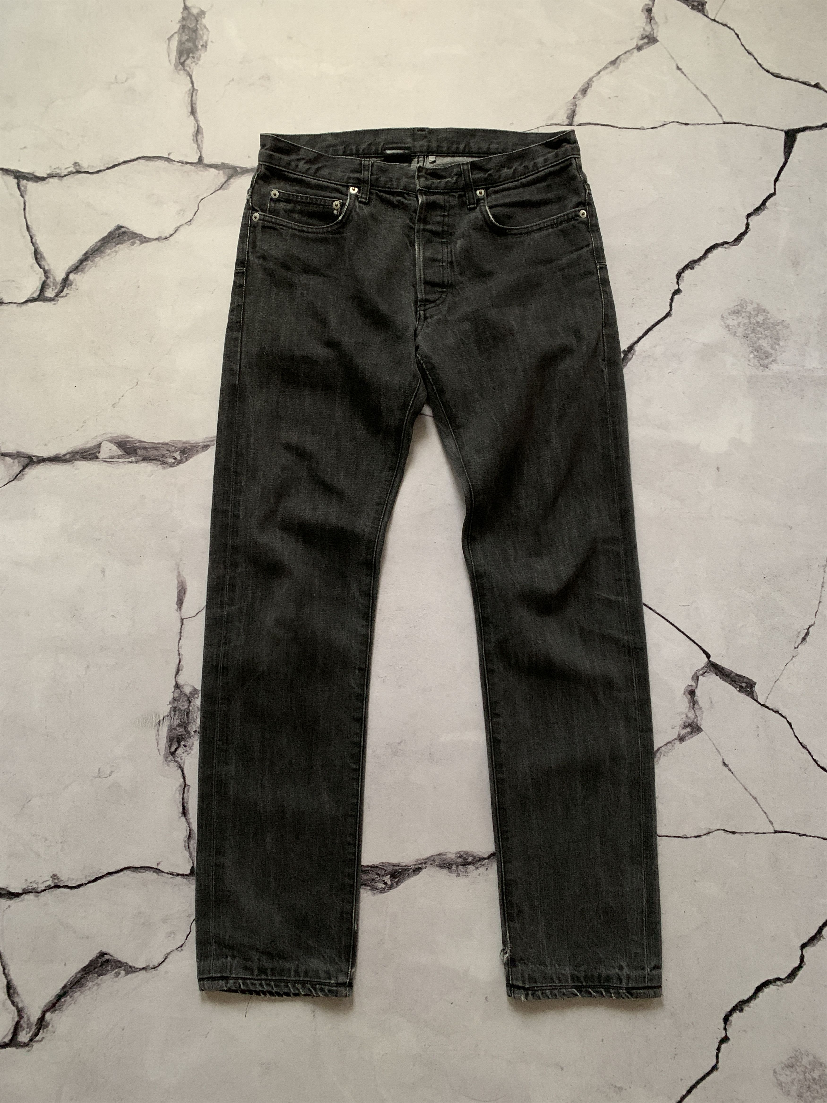 Dior Homme by Hedi Slimane Denim Gray Made in Japan