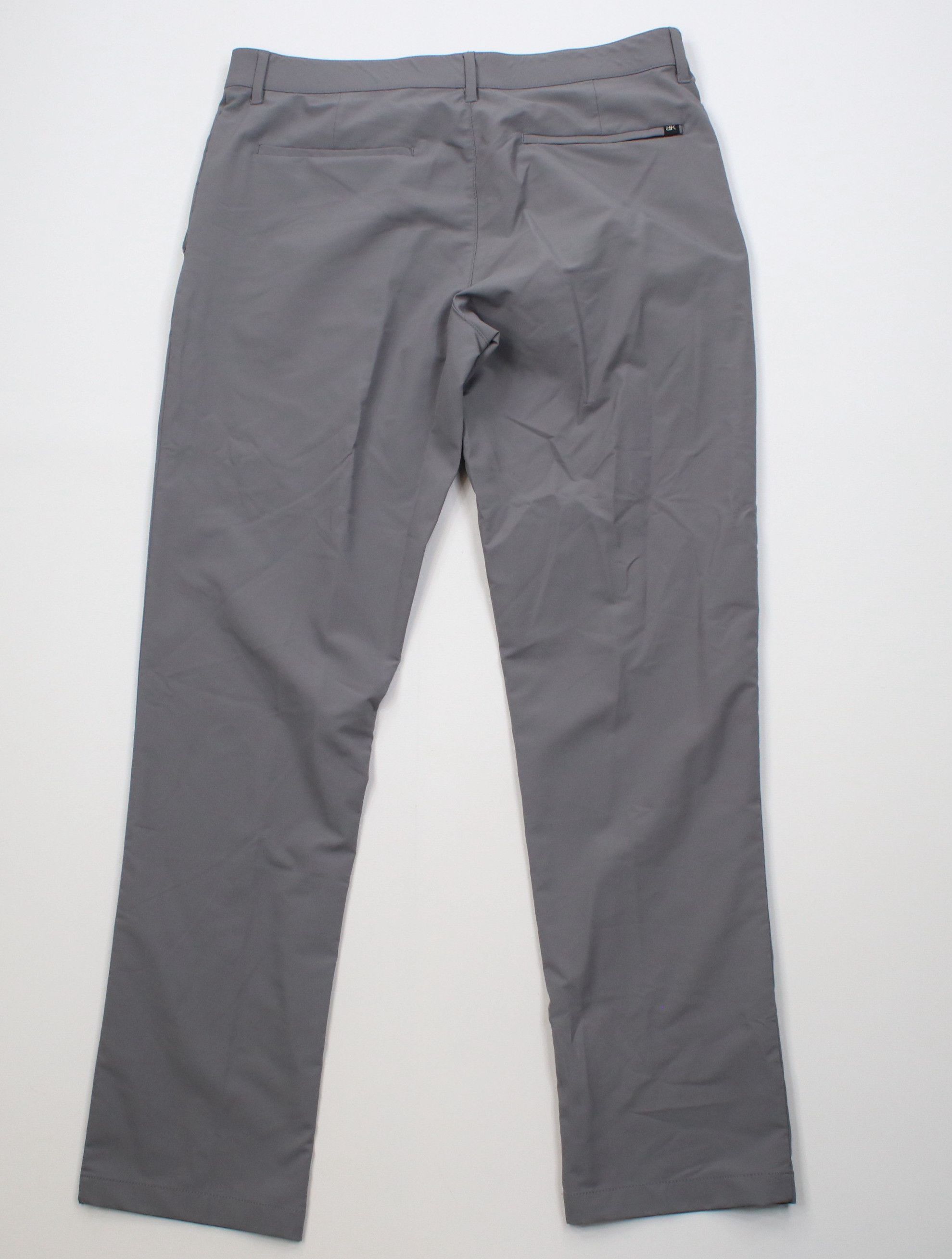 Banana Republic Banana Republic Tech Knit Straight Leg Chino Pants Gray Size US 34 / EU 50 - 8 Thumbnail