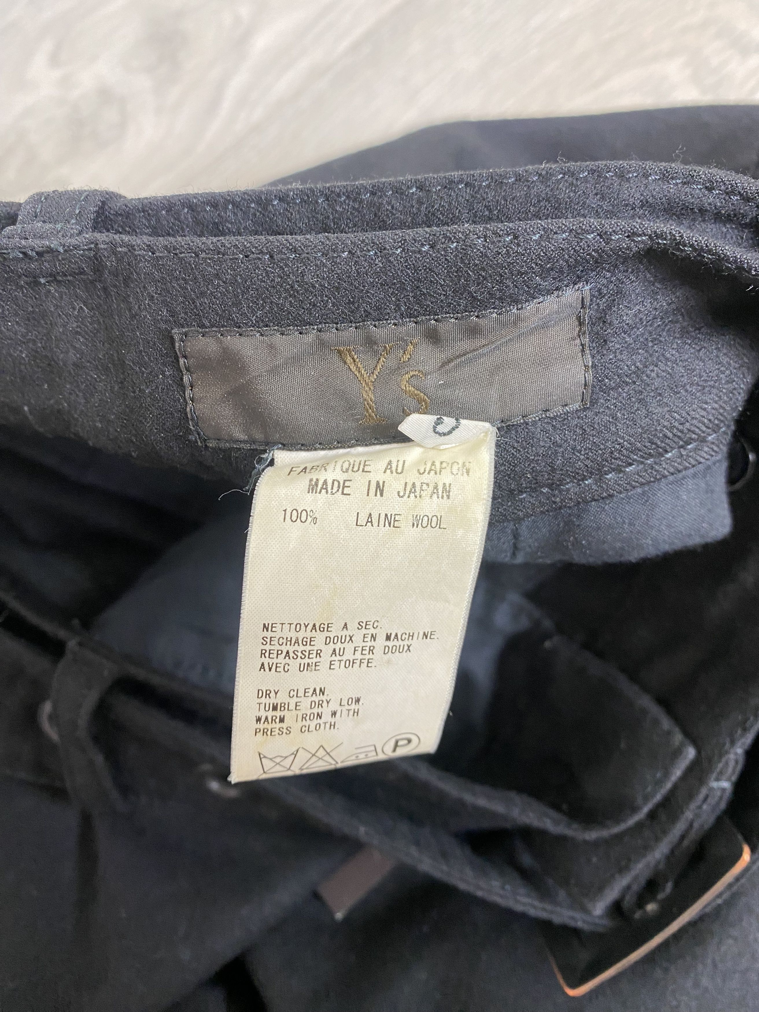 Y's Yohji Yamamoto Wool Casual Pants Size US 36 / EU 52 - 11 Thumbnail