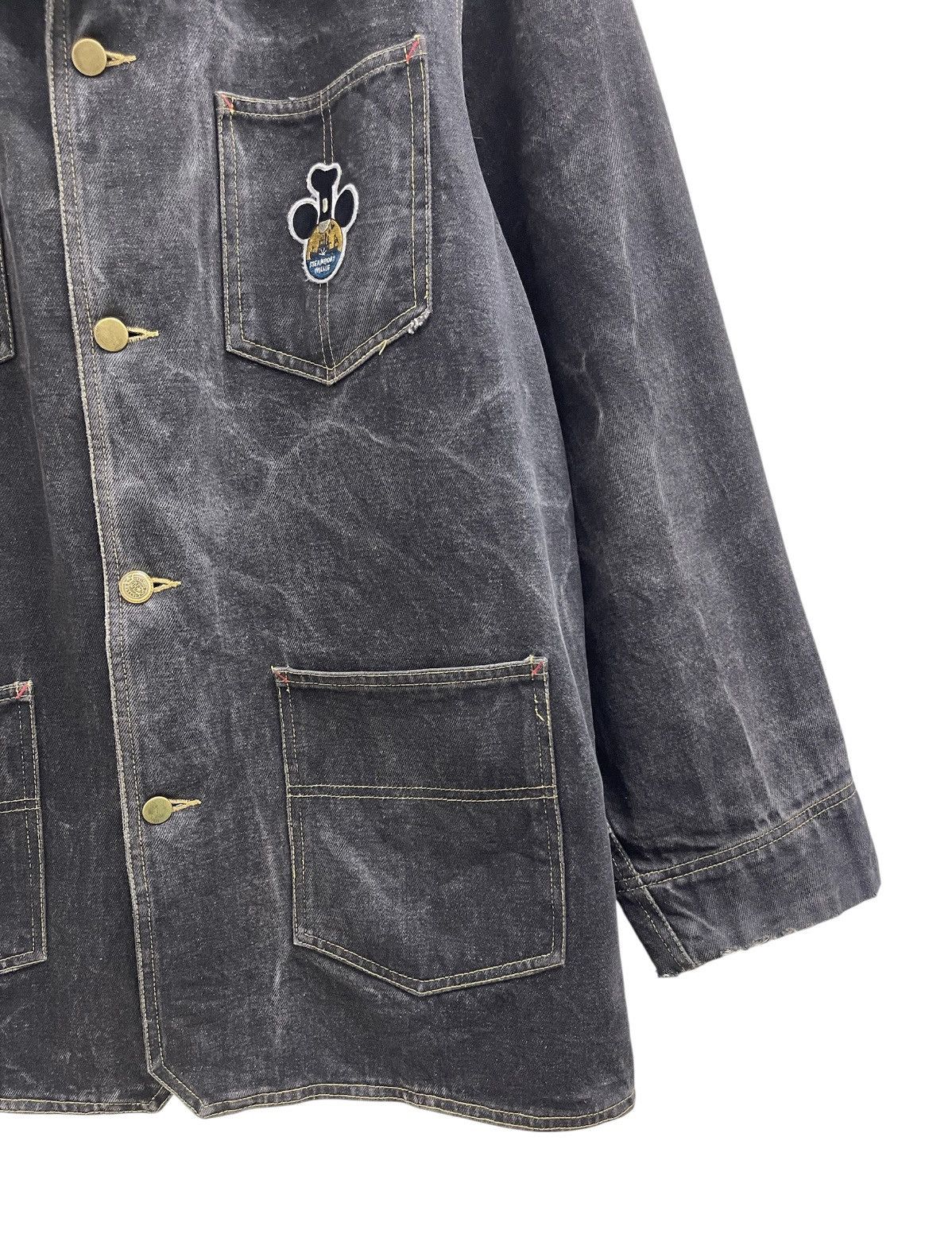Disney Vintage Steamboat Willie Washed Denim Jacket Size US L / EU 52-54 / 3 - 4 Thumbnail