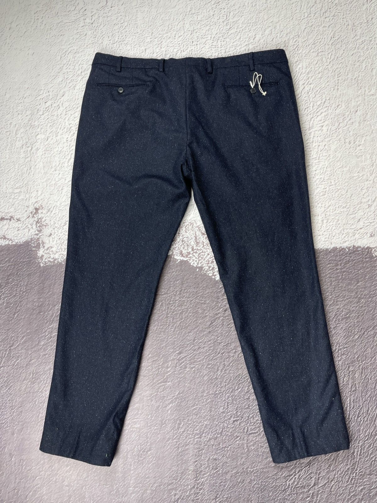 Boggi Boggi Milano wool silk dot pattern casual pants chinos Size US 40 / EU 56 - 4 Thumbnail