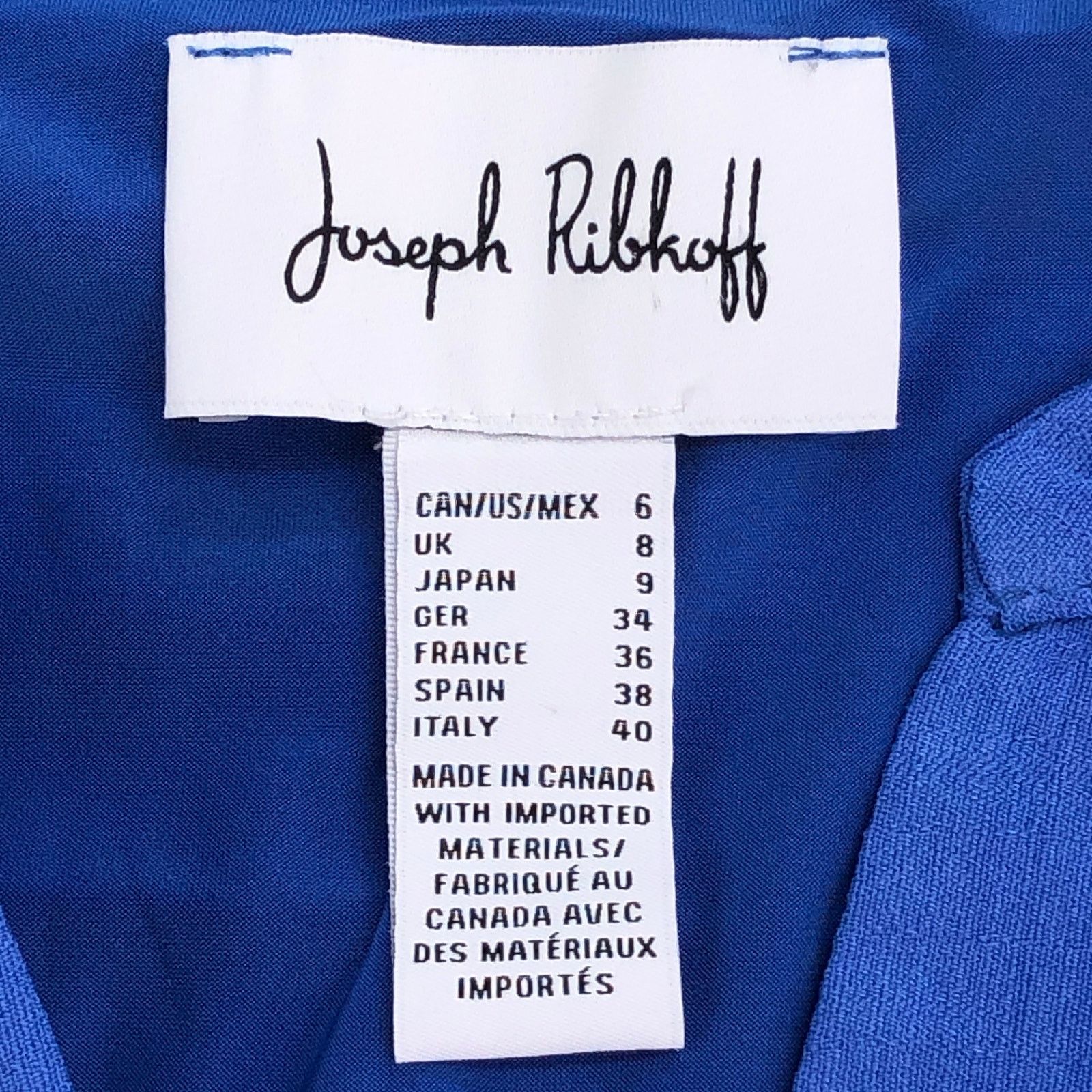 Joseph Ribkoff Joseph Ribkoff Size 6 Dress Tiered Ruffle Bell Sleeve Jersey Size M / US 6-8 / IT 42-44 - 12 Thumbnail