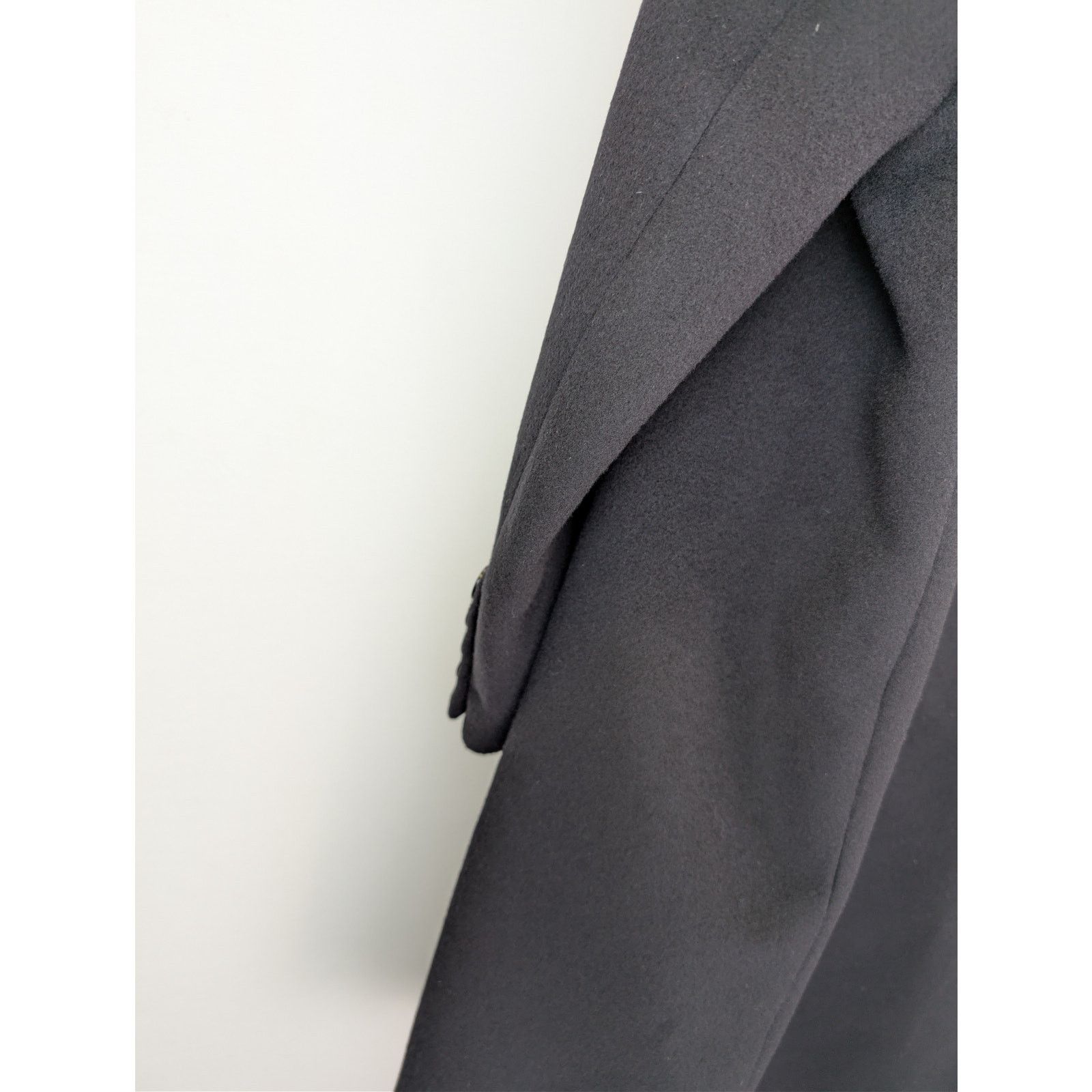 Saint Laurent Paris o1rshd1 Manteau Oversize Brosse oversized brush coat Black Size US S / EU 44-46 / 1 - 14 Thumbnail
