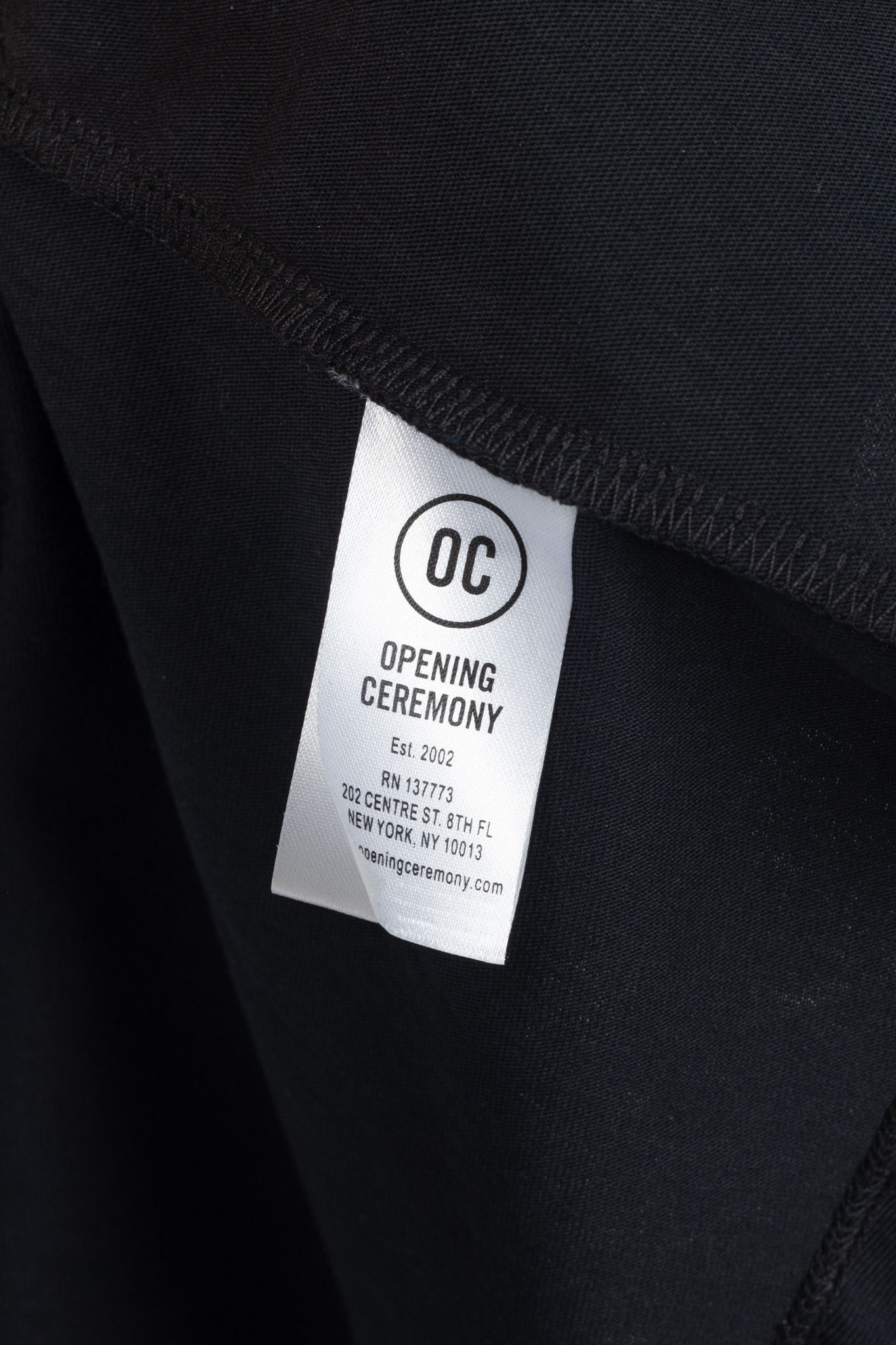 Opening Ceremony Opening Ceremony Black Cotton Flared-Hem Logo T-Shirt Dress Size XS / US 0-2 / IT 36-38 - 8 Thumbnail