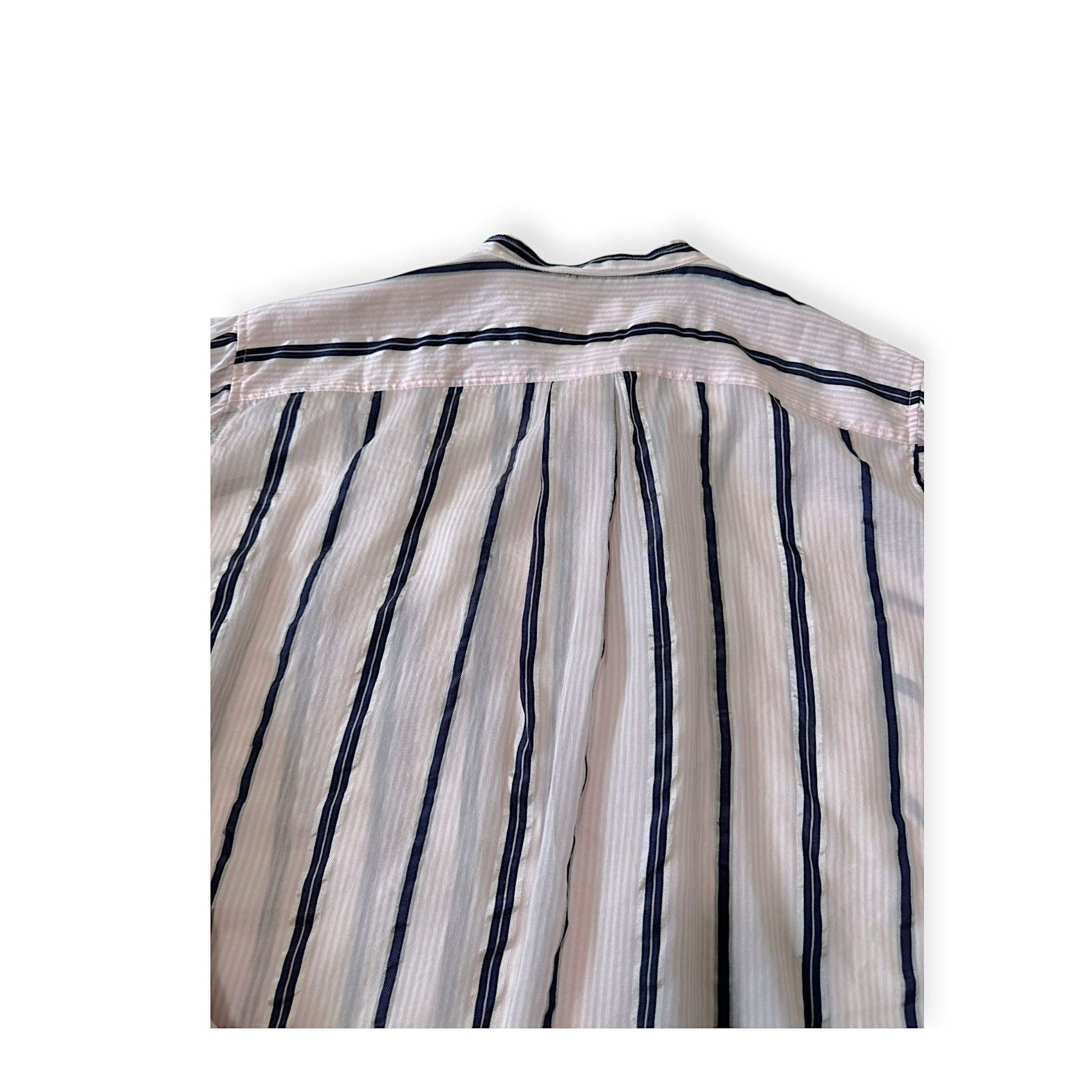 Isabel Marant Etoile Isabel Marant Etoile Pink Satchell Stripe Shirt, Size US2, Size XS / US 0-2 / IT 36-38 - 13 Thumbnail