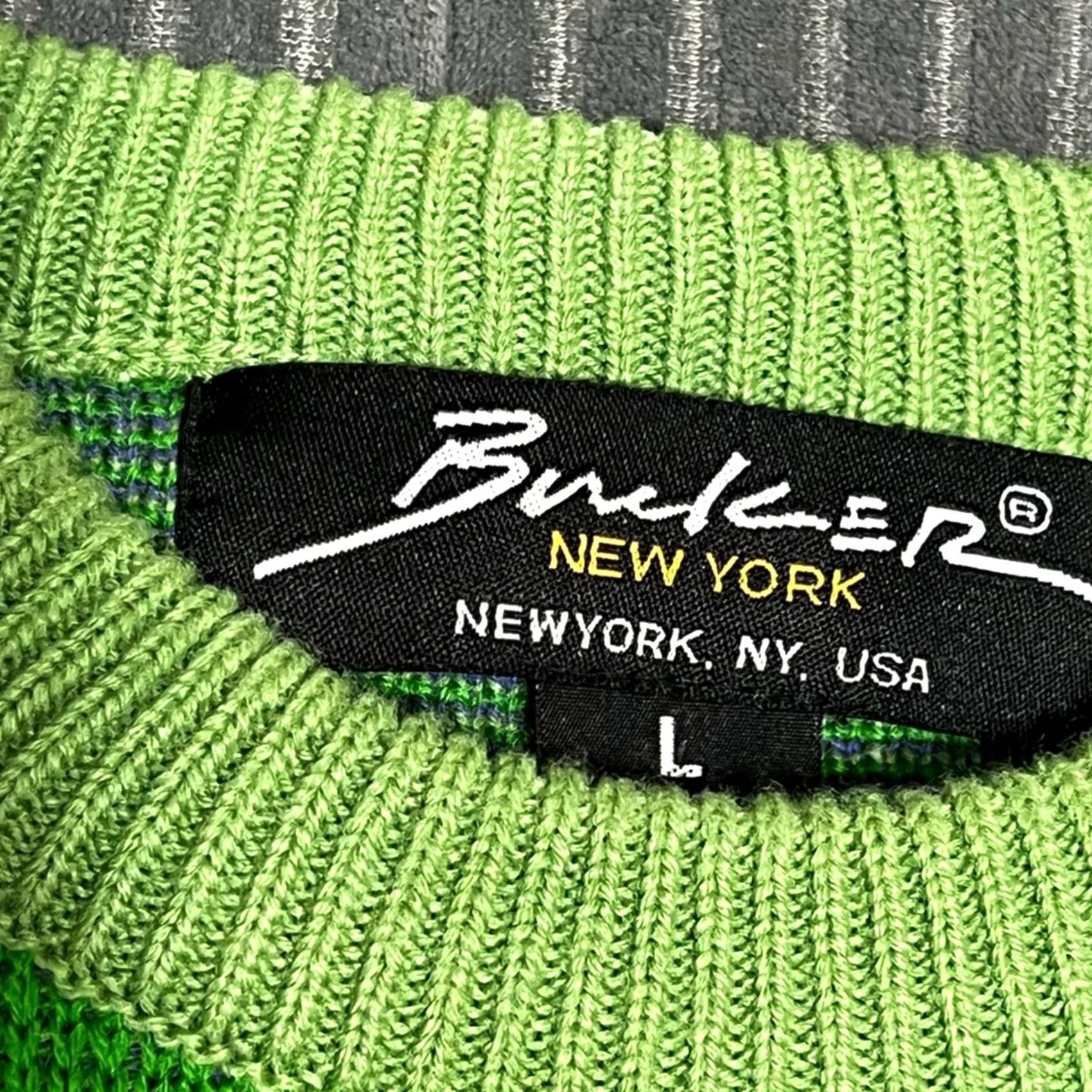 Coogi VINTAGE Bucker New York Sweater Mens LARGE Pullover Stretch 80s Biggie Coogi Size US L / EU 52-54 / 3 - 6 Thumbnail
