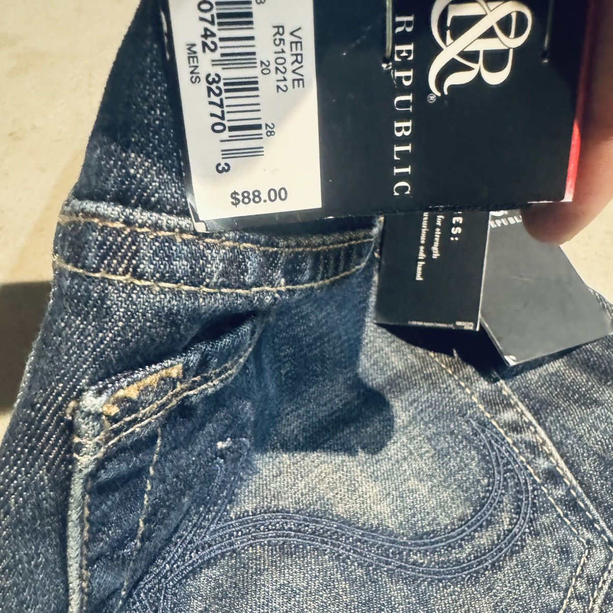 Rock & Republic NEW Rock & Republic Straight Leg Jean Size US 34 / EU 50 - 5 Thumbnail