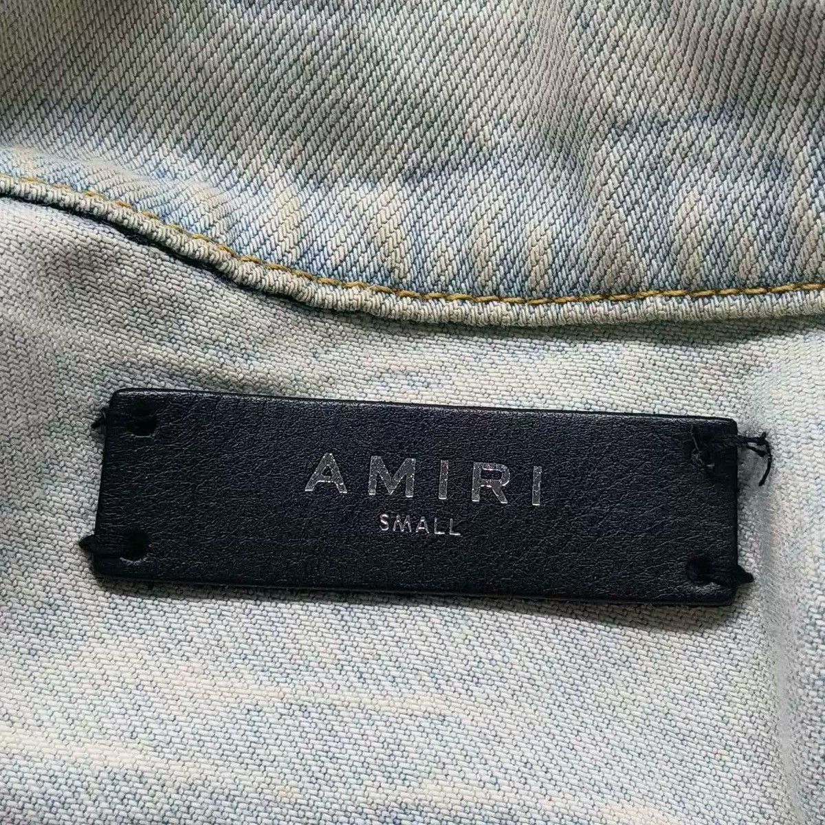 Amiri Amiri Light blue washed denim jacket coat 2501-Nextarrow Size US S / EU 44-46 / 1 - 9 Thumbnail