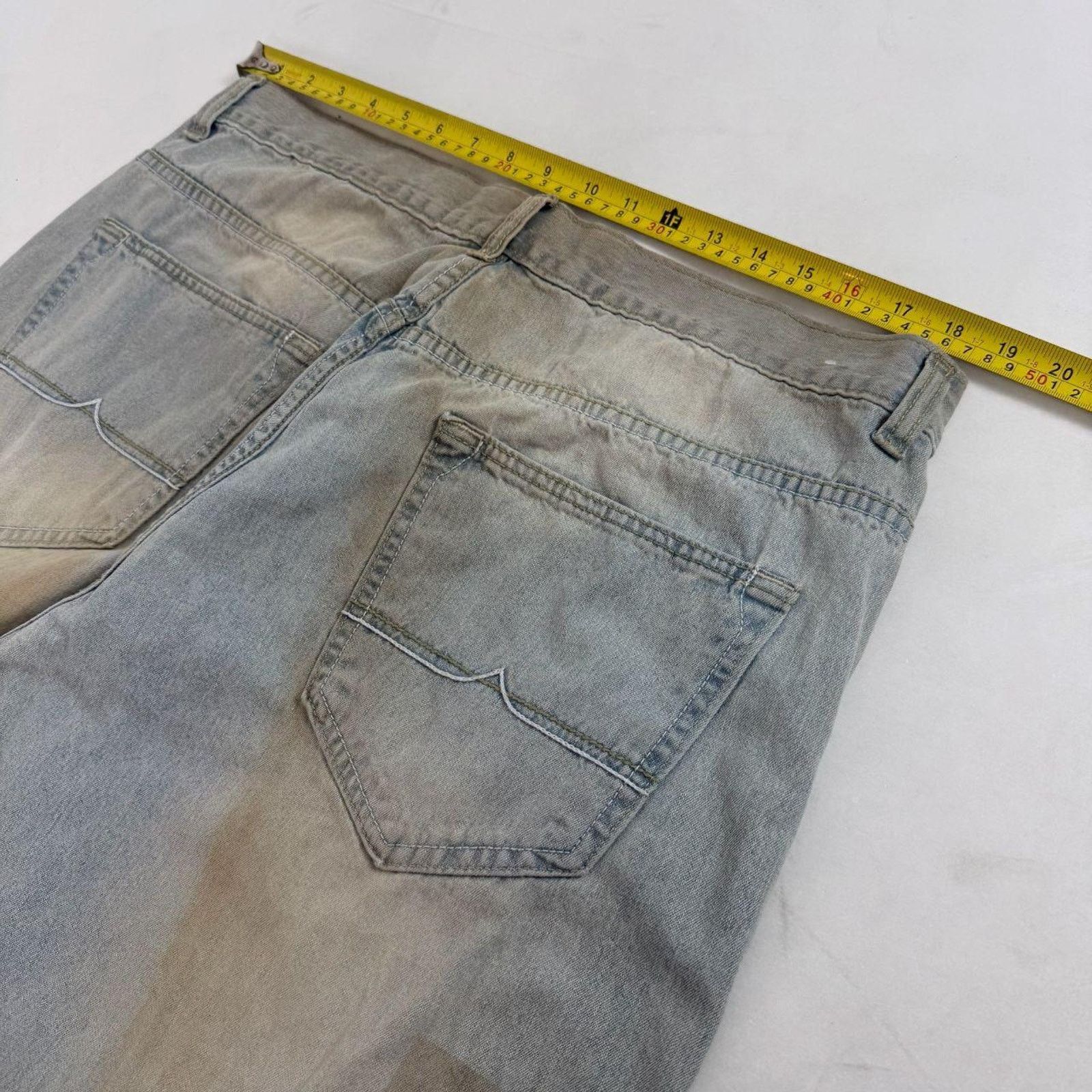 Acne Studios × Avirex × Vintage Vintage y2k archive faded mudwash avirex skater rare jeans Size US 36 / EU 52 - 5 Thumbnail