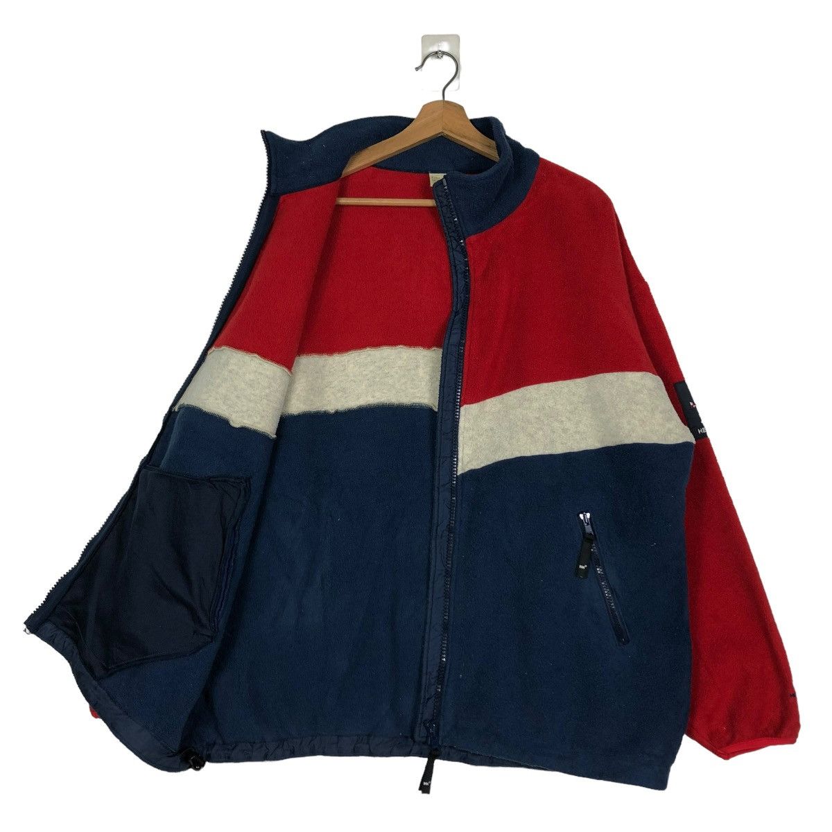 Japanese Brand × Vintage 🔥VINTAGE FLEECE JACKET MULTI COLOUR BLOCK HELLY HANSEN Size US XL / EU 56 / 4 - 11 Thumbnail