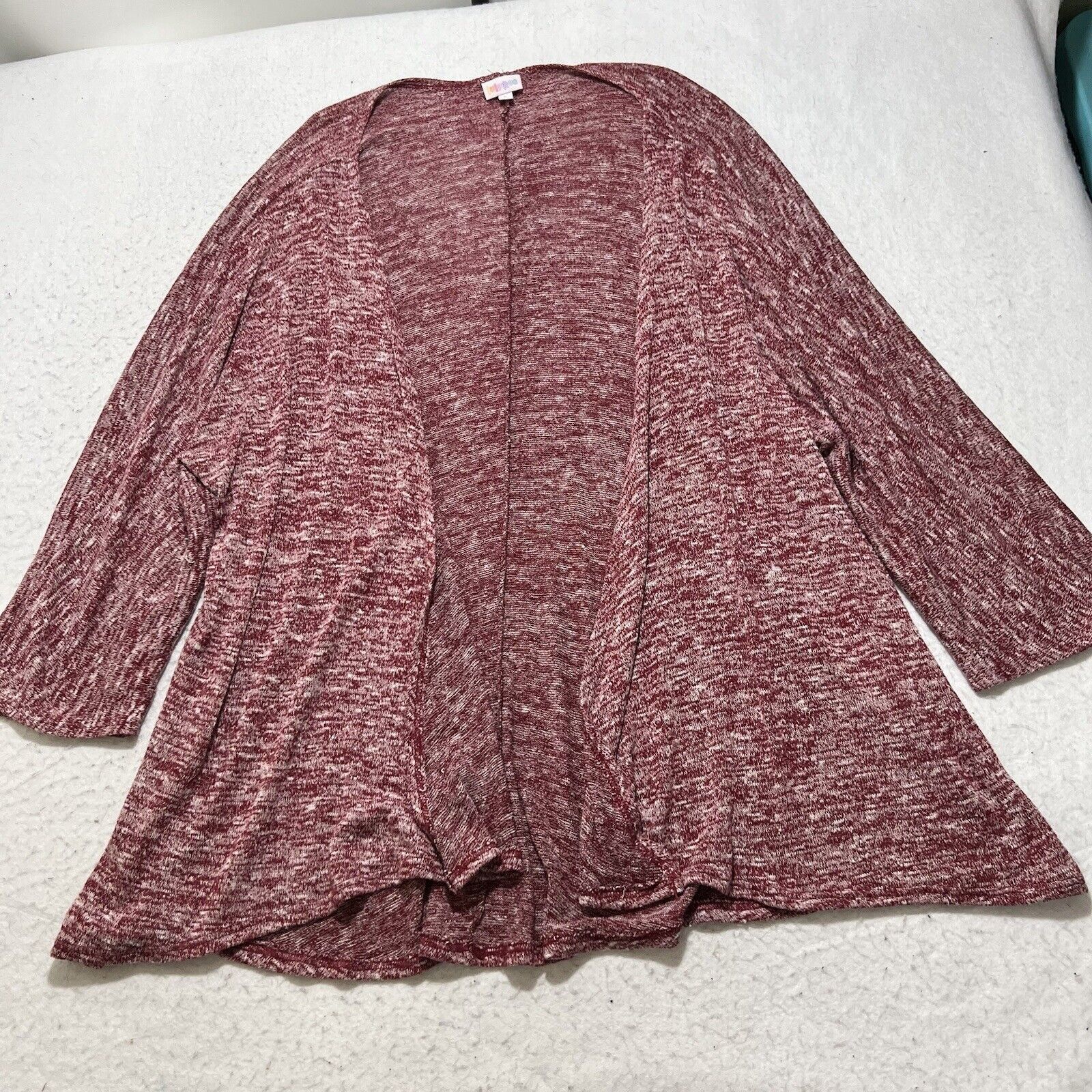 Other LuLaRoe Large Open Front Long Sleeve Cardigan Sweater Size L / US 10 / IT 46 - 1 Thumbnail