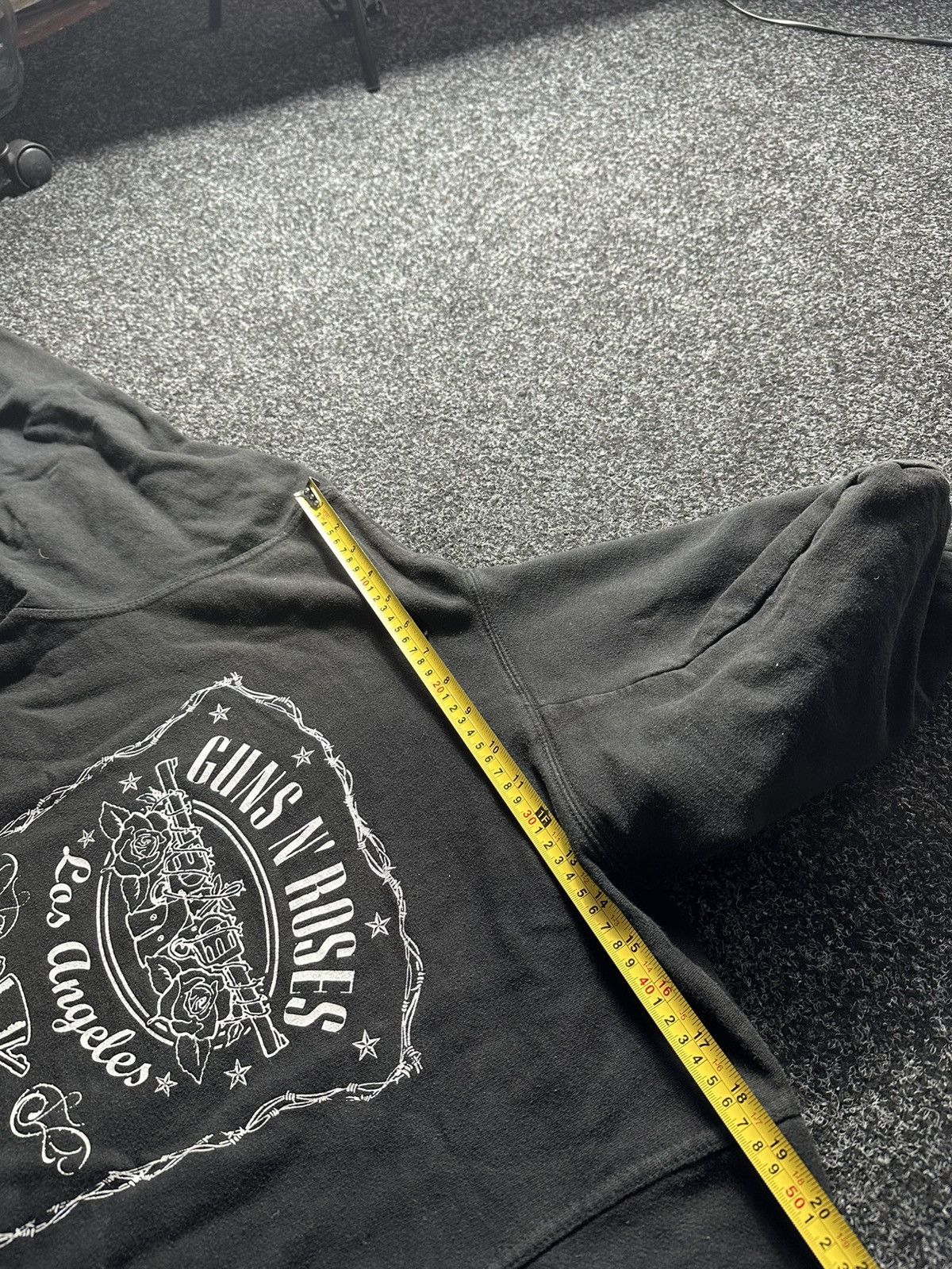 Band Tees × Guns N' Roses × Vintage 🚨Vintage GUNS N ROSES HOODIE big logo rare Size US M / EU 48-50 / 2 - 9 Thumbnail