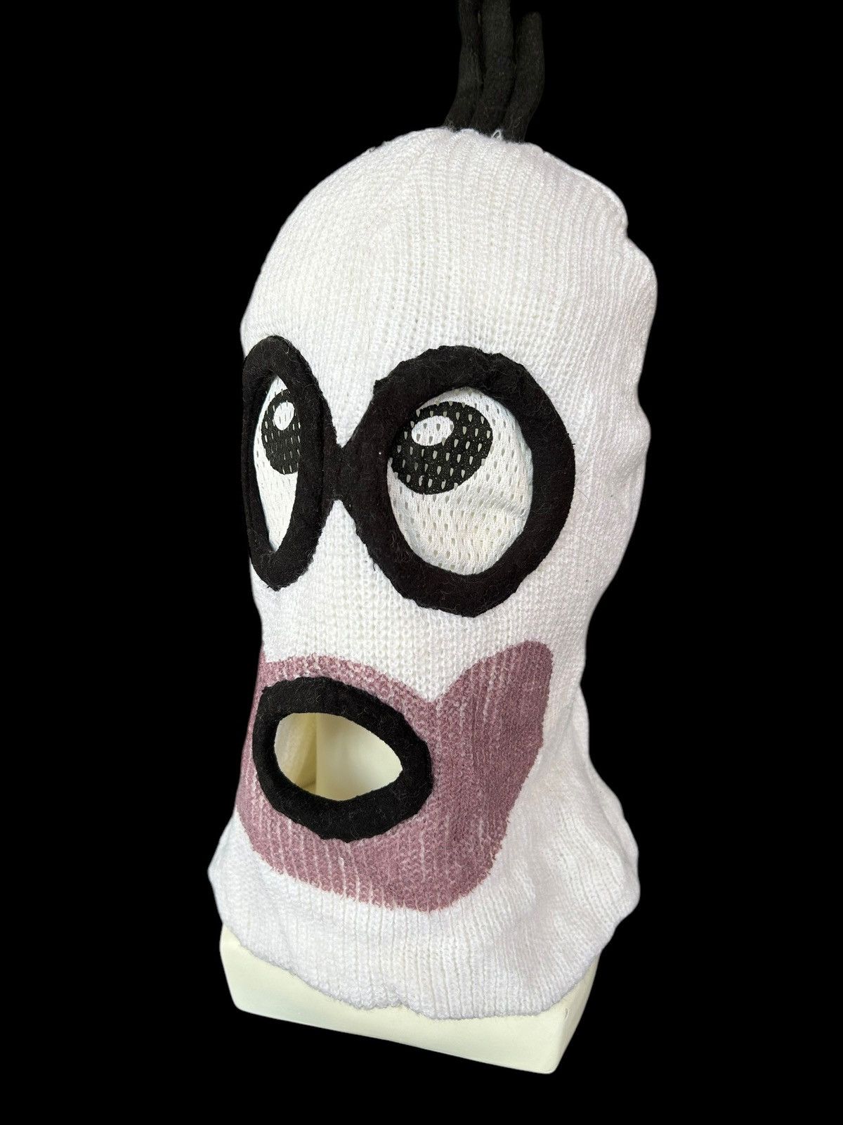 Japanese Brand × Vintage Balaclava Masked Japanese Style Knitt Rare ☠️☠️ Size ONE SIZE - 3 Thumbnail