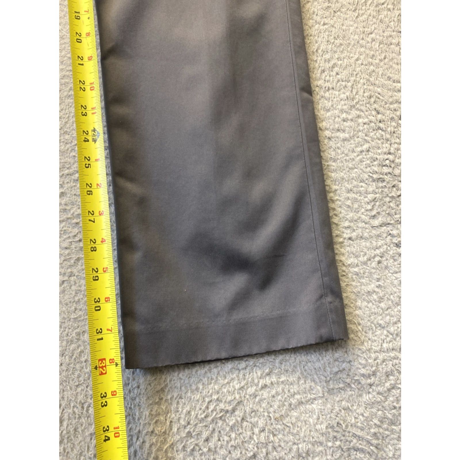 Bonobos Bonobos Chino Pants 34x32 Gray Cotton Slim Straight Mens Size US 34 / EU 50 - 6 Thumbnail